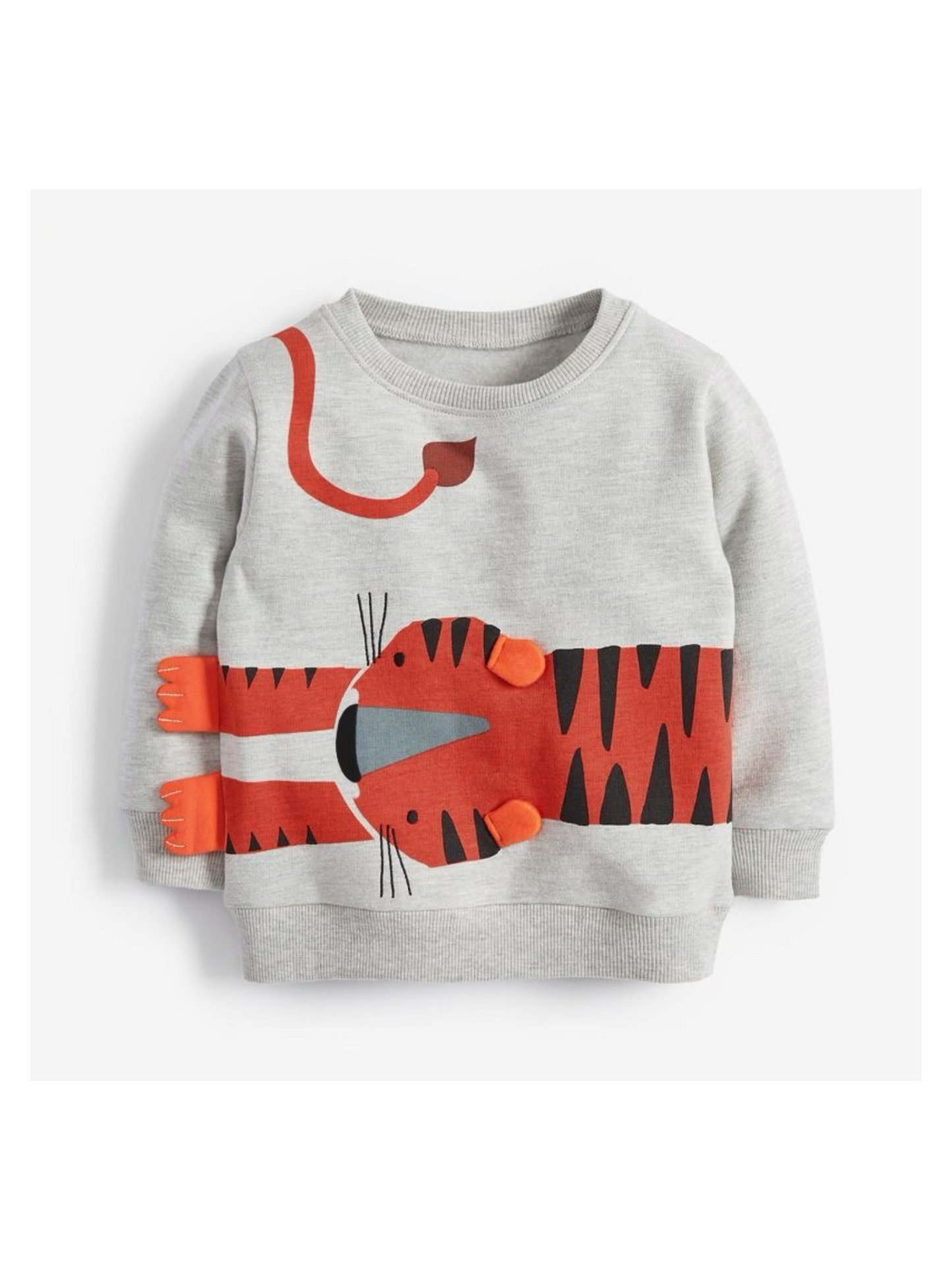 Stretching Tiger pullover