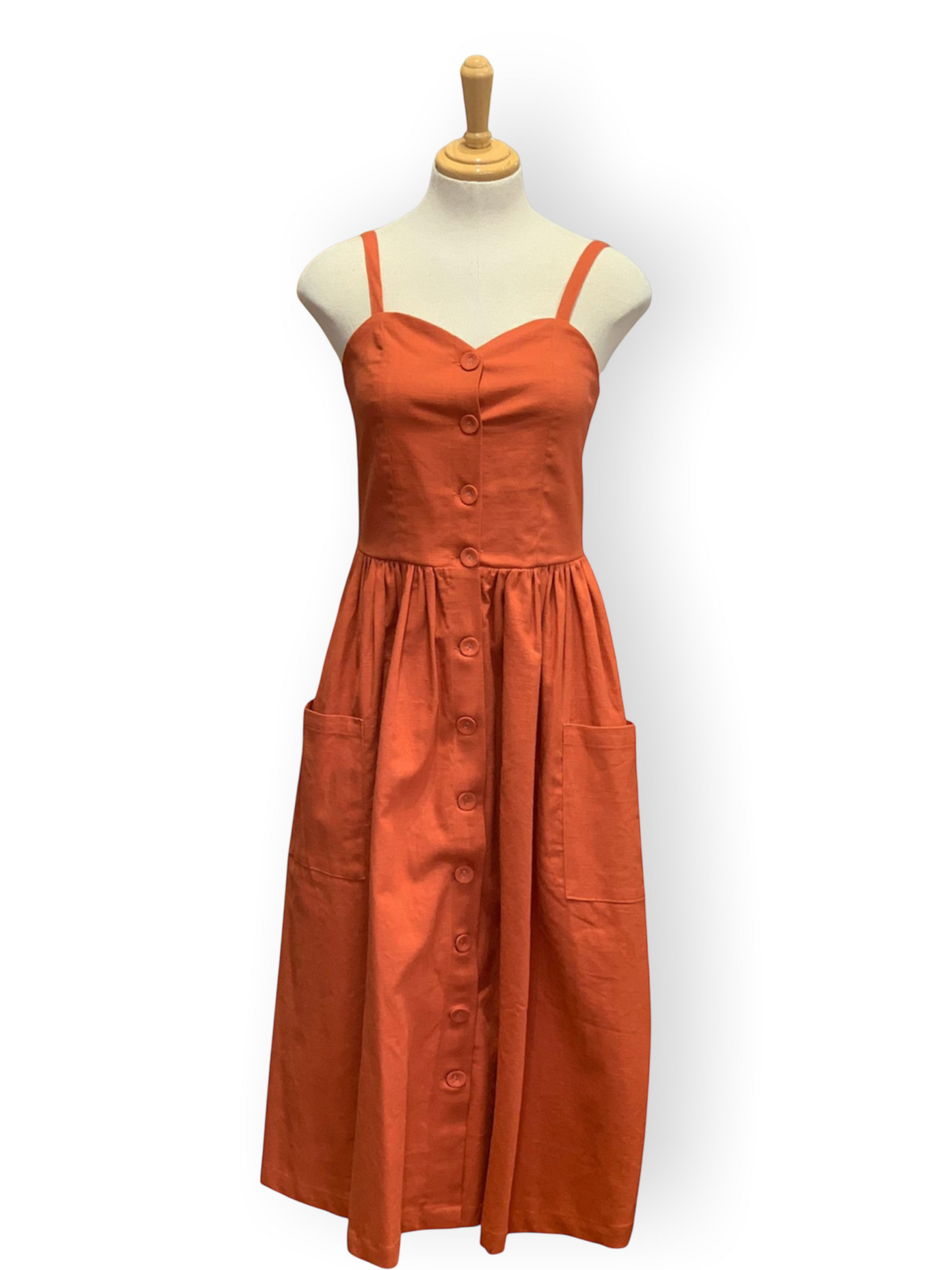 Penelope Dress - Linen Cotton