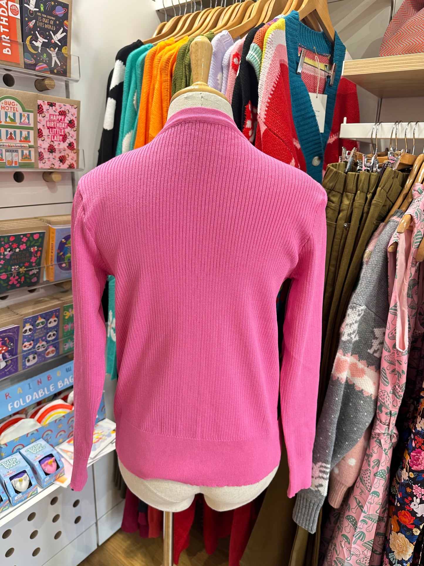 Colour Block Cardigan