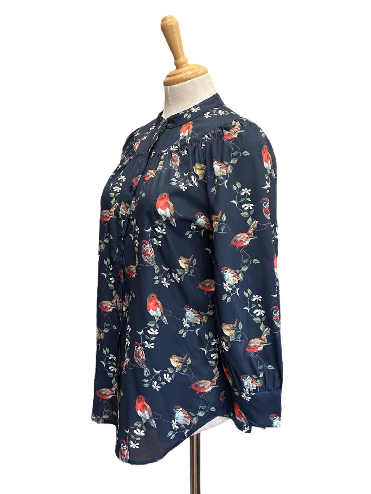 Mystic Garden Top - Bird black