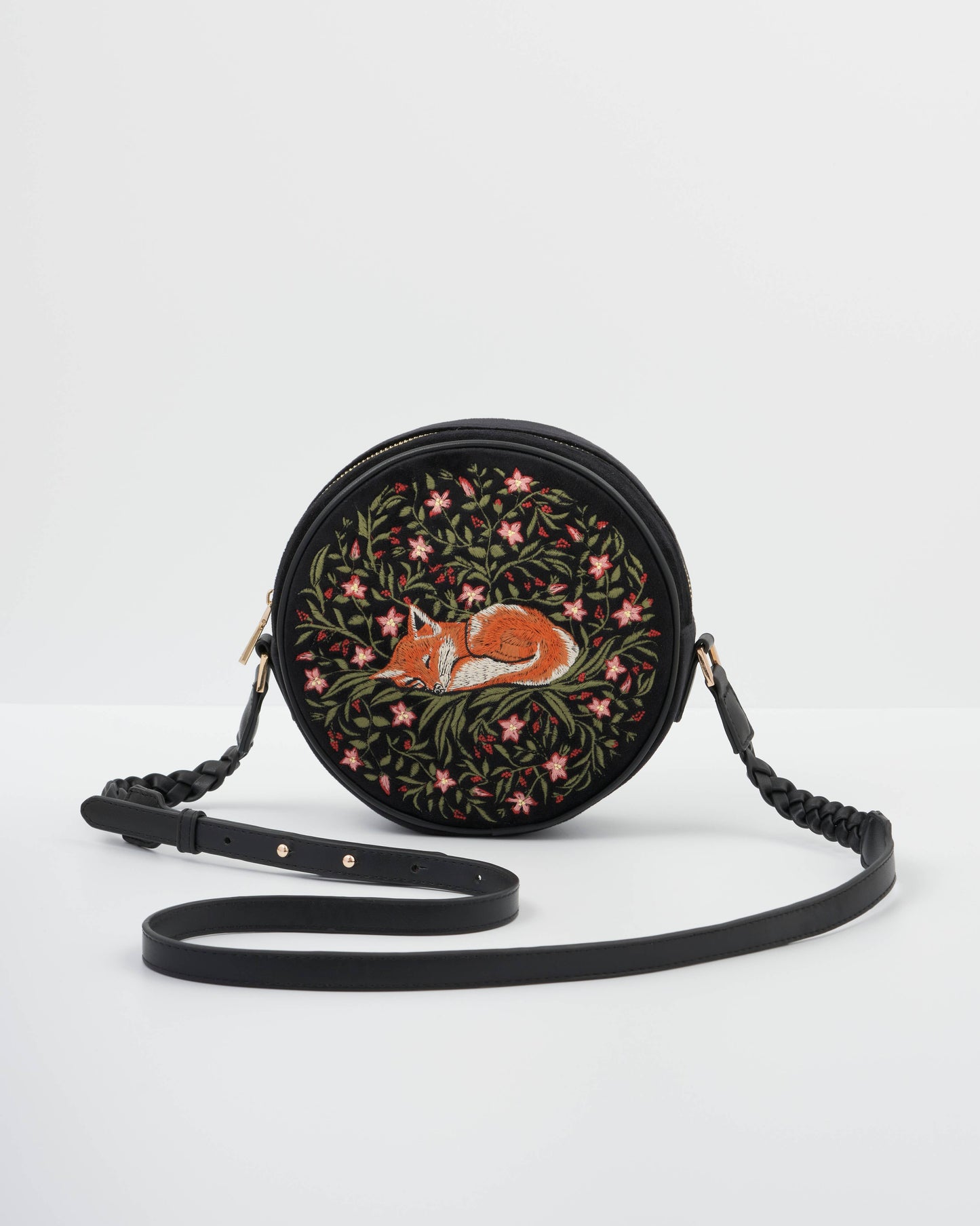 FABLE Sleepy Fox Circle Purse
