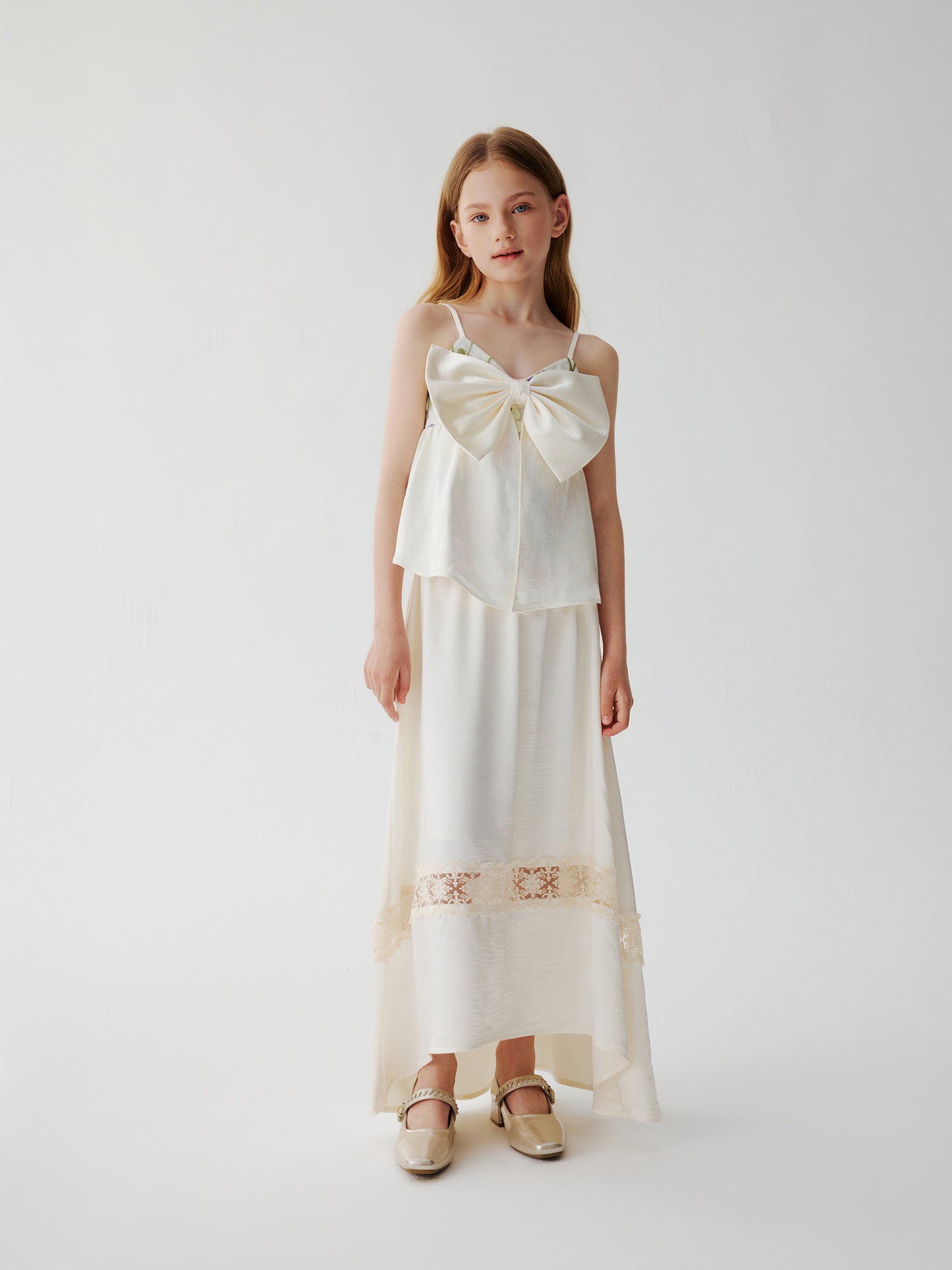 Pearl Lace Maxi Skirt