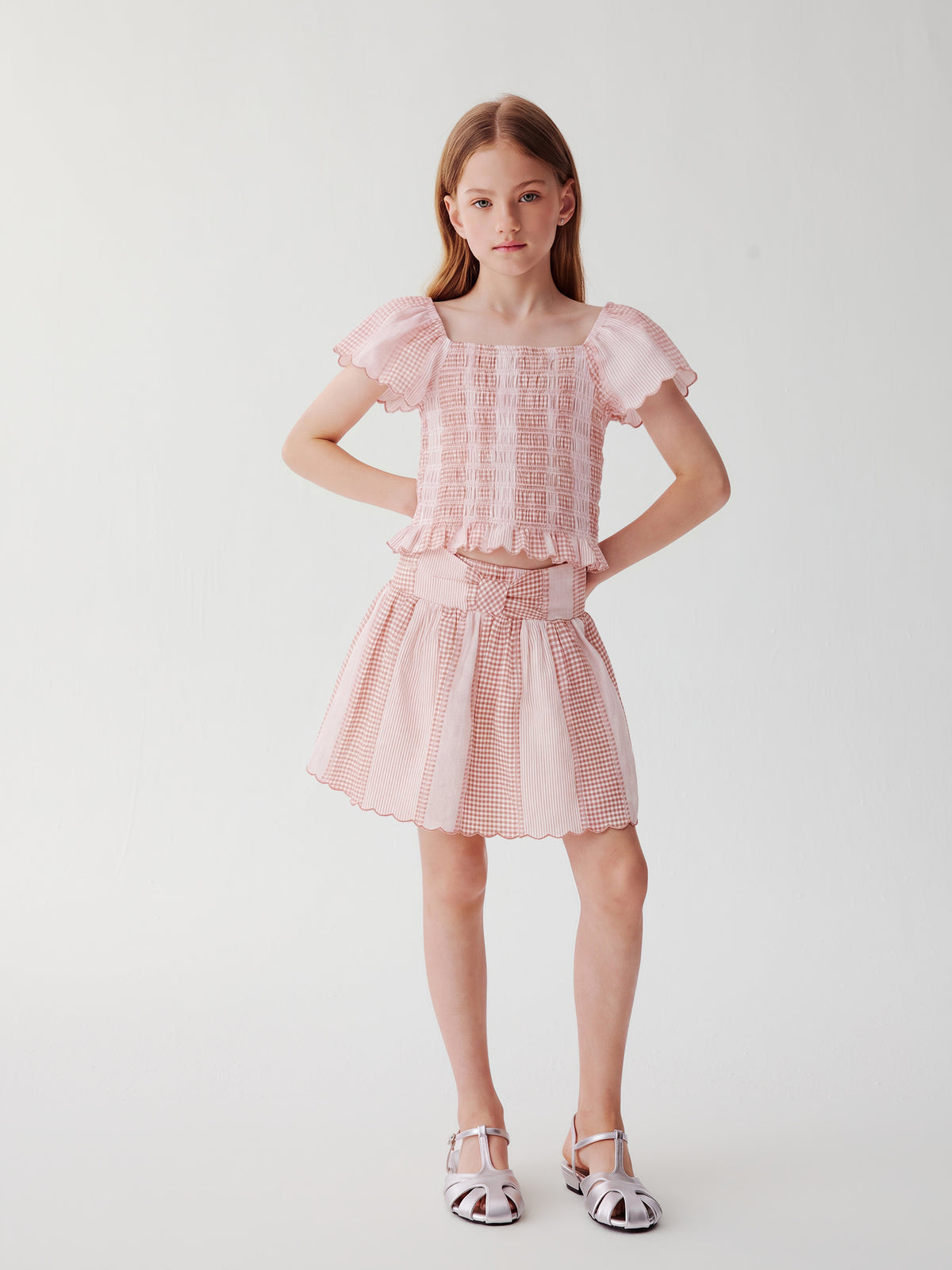 Newport Gingham Top