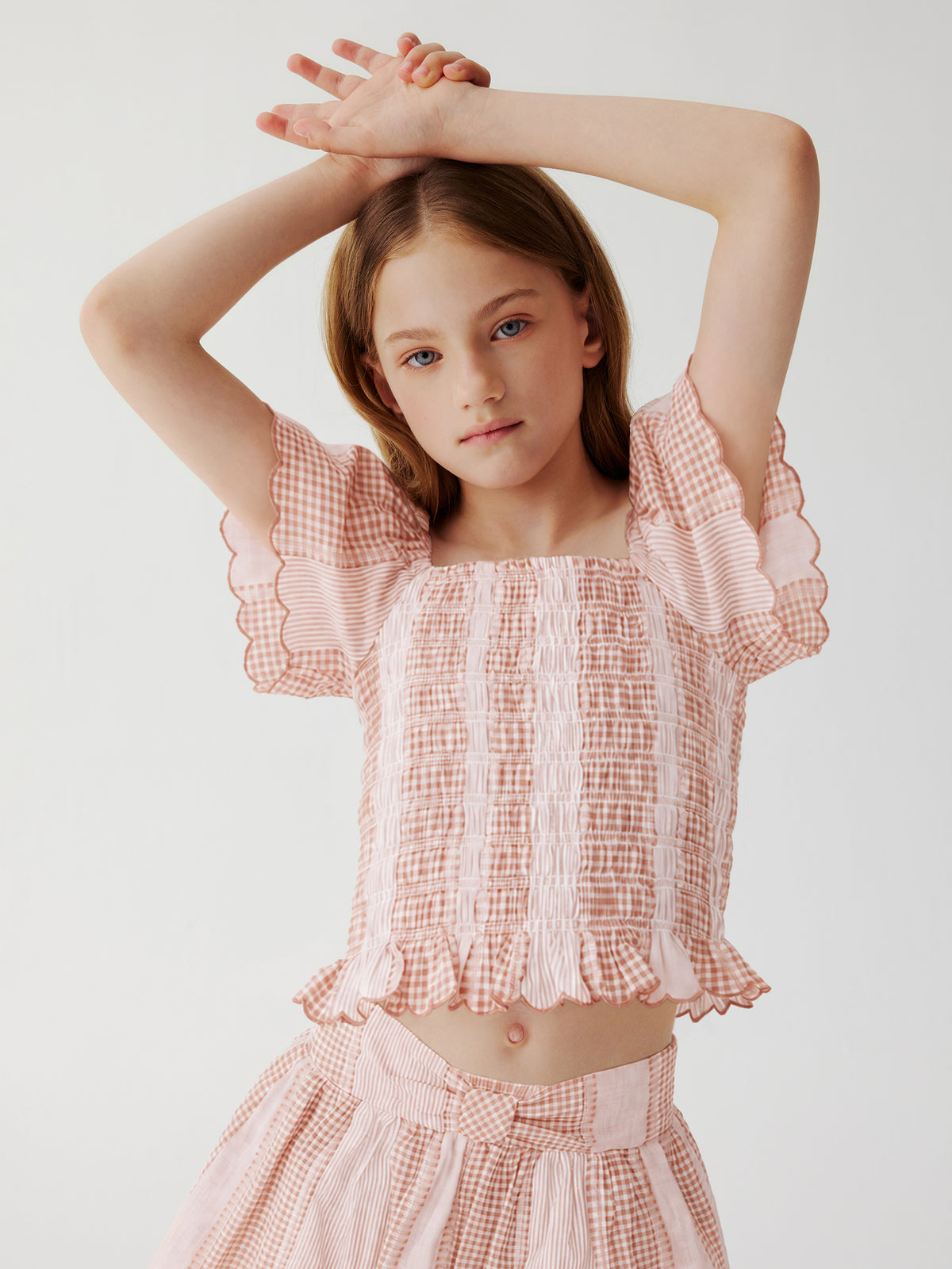 Newport Gingham Top