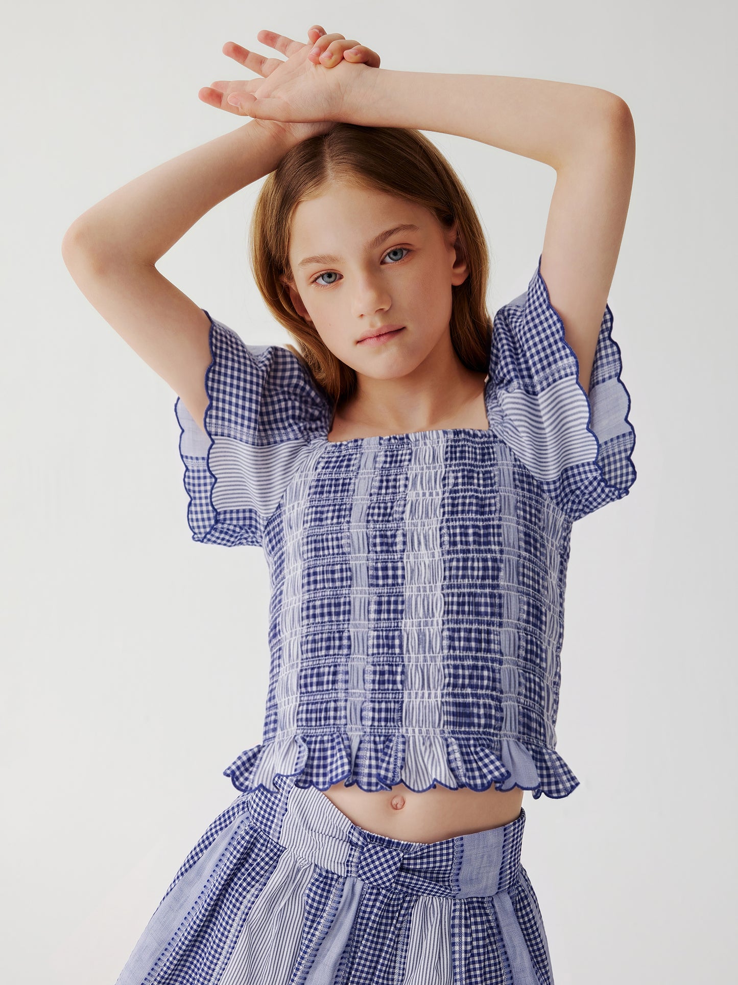Newport Gingham Top