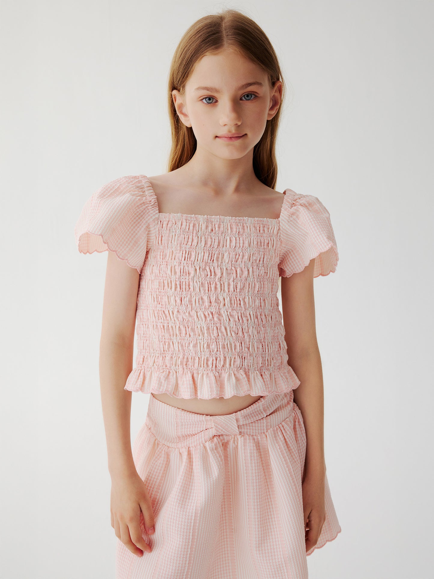 Newport Gingham Top