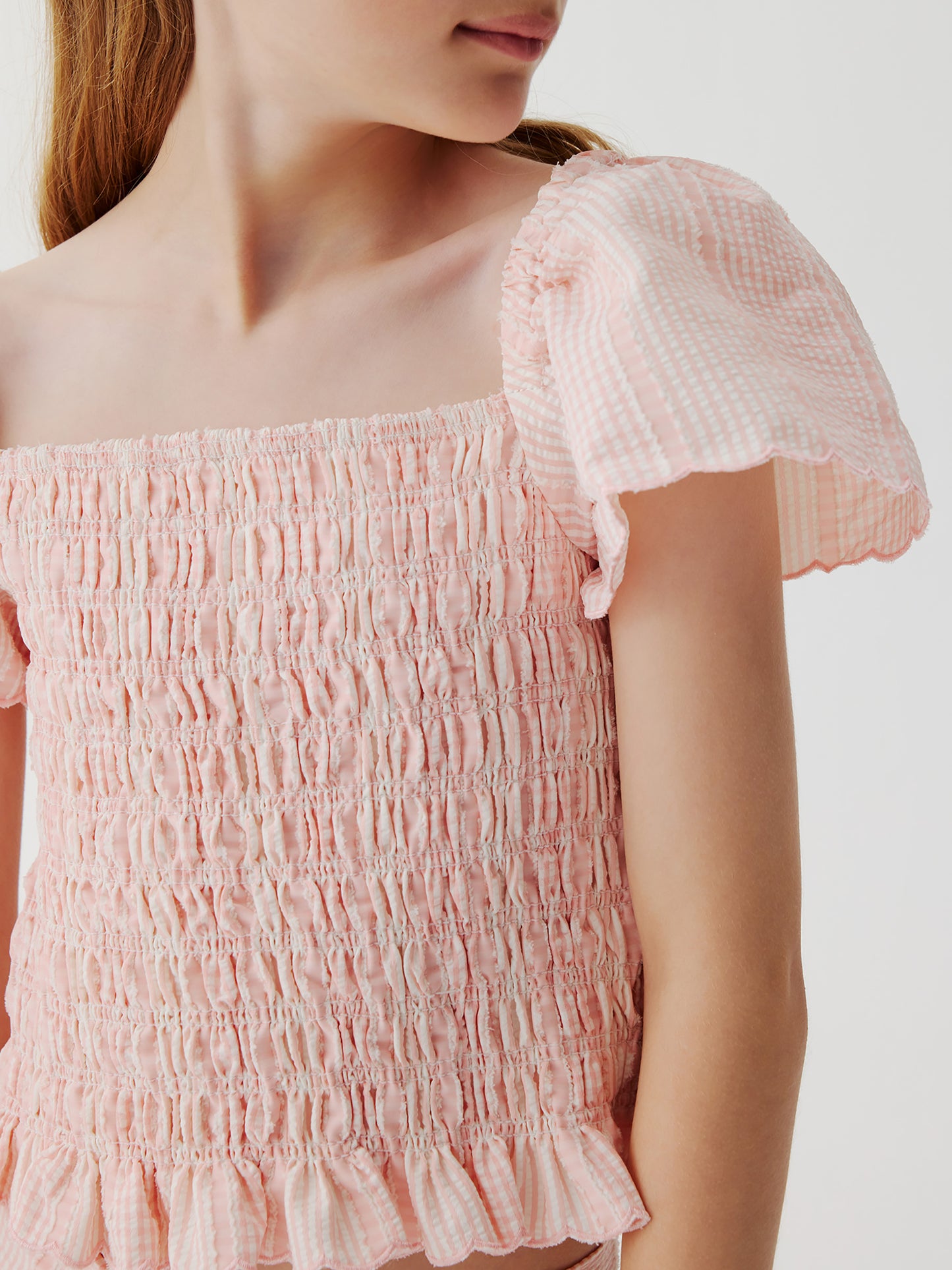Newport Gingham Top