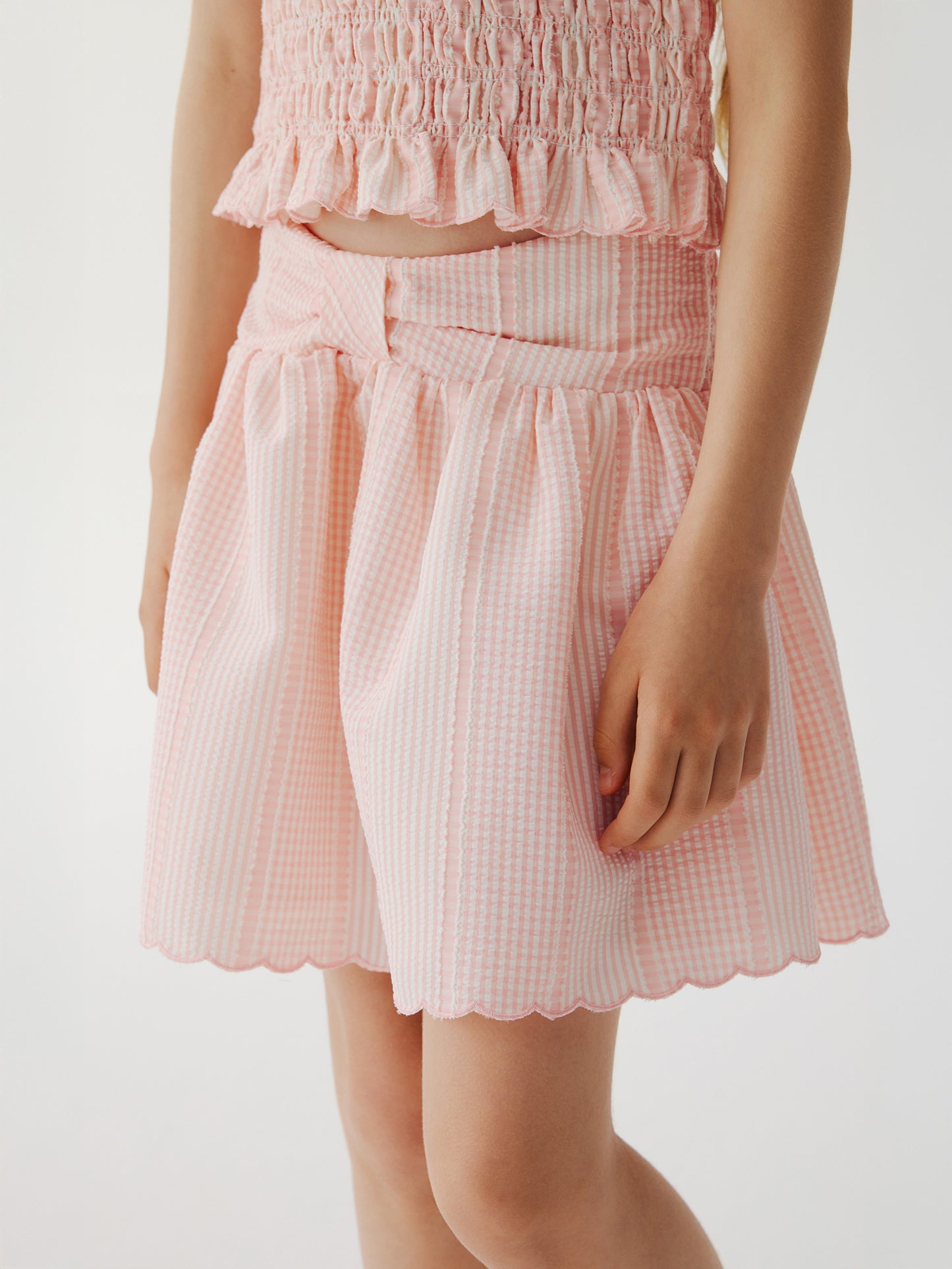 Newport Gingham Skirt