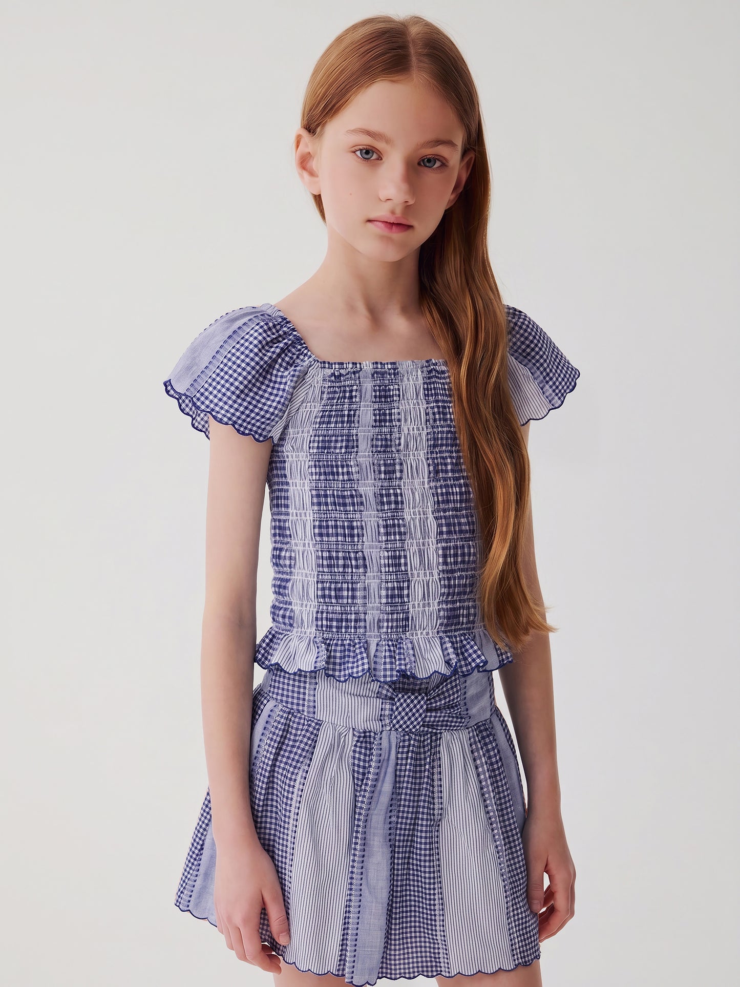 Newport Gingham Top