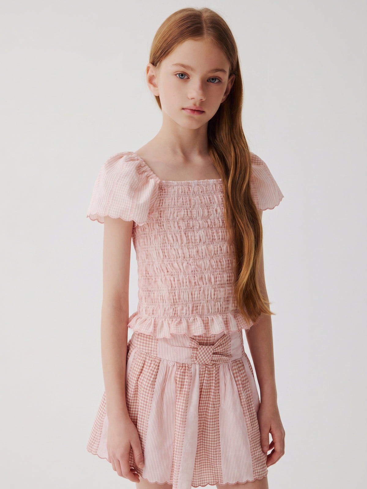 Newport Gingham Top