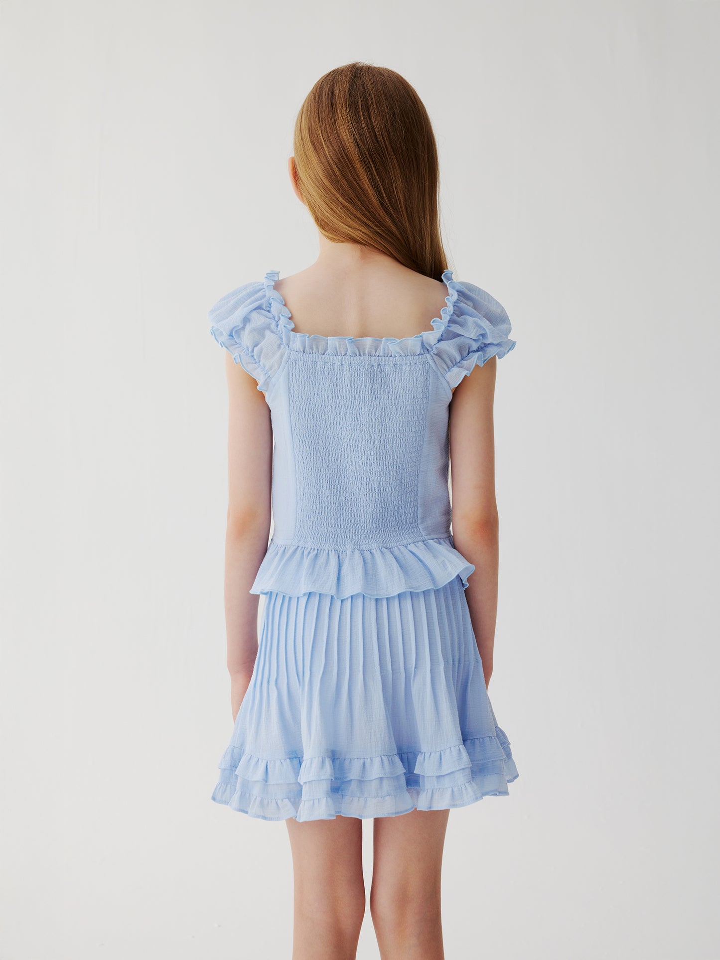 High Tea Skirt Blue