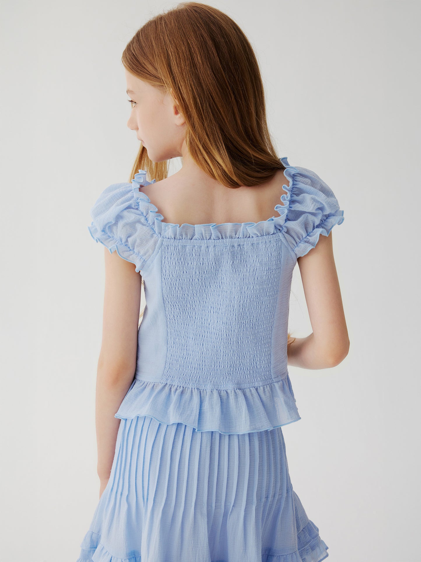 High Tea Skirt Blue
