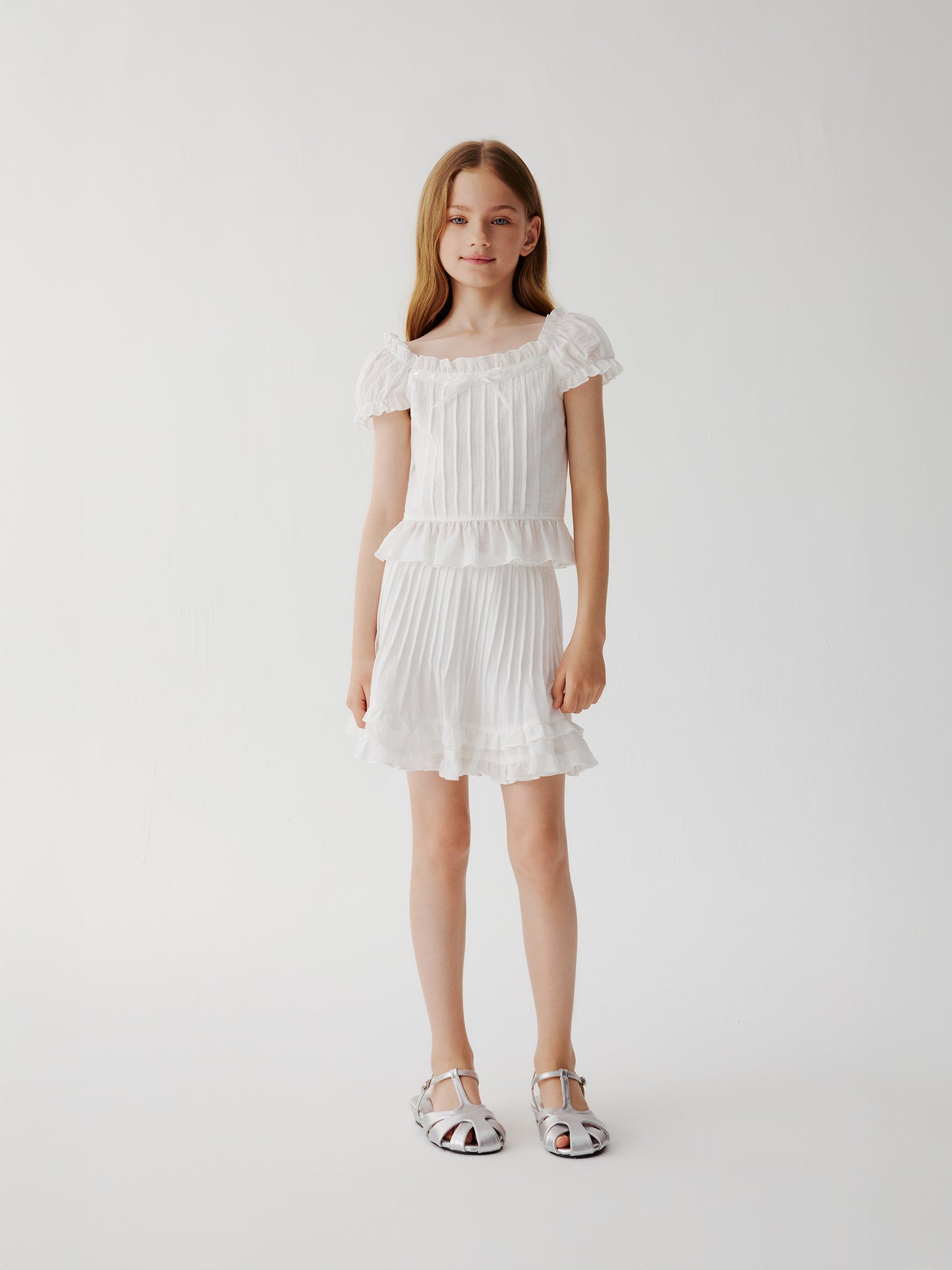 High Tea Skirt White