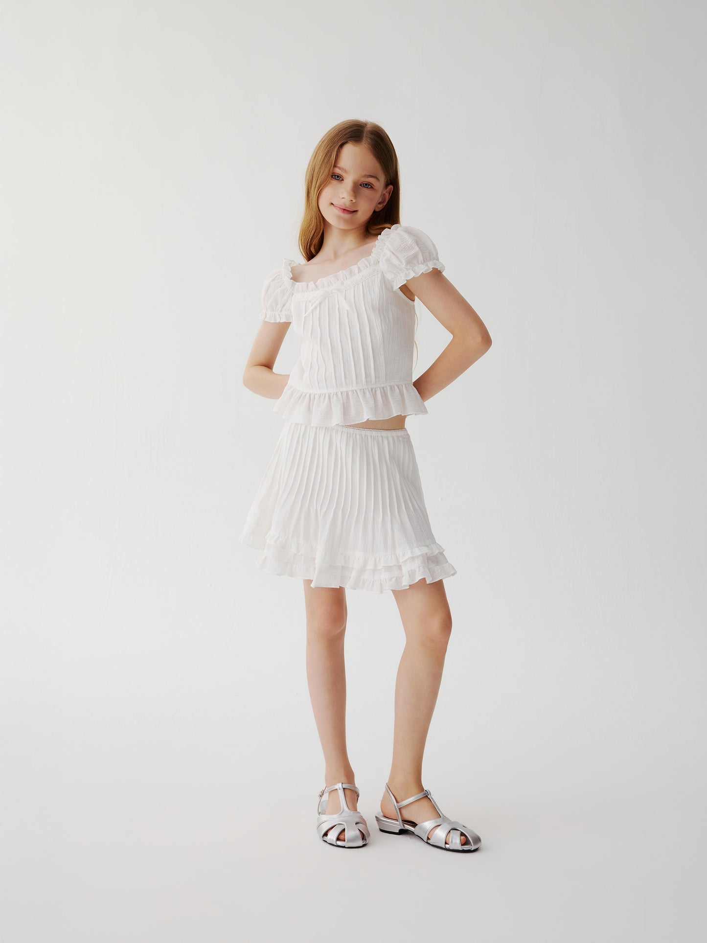High Tea Skirt White
