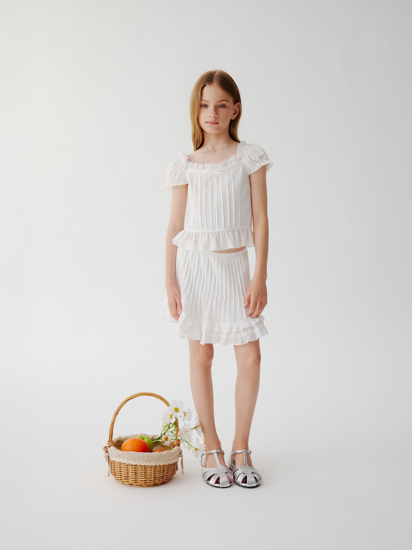 High Tea Skirt White