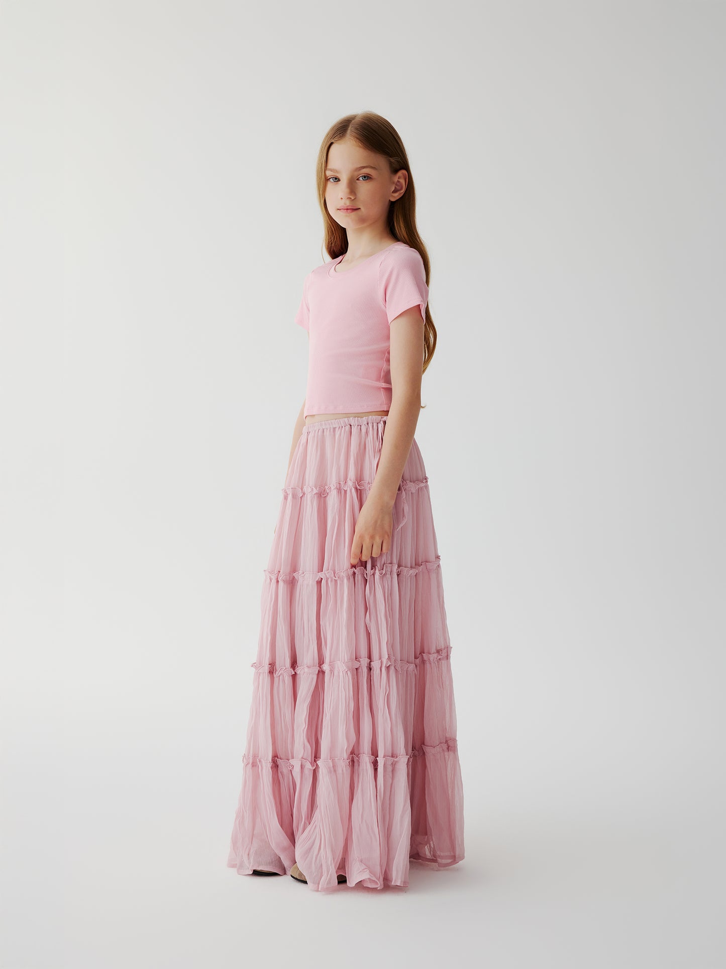 Drift Tiered Maxi Skirt