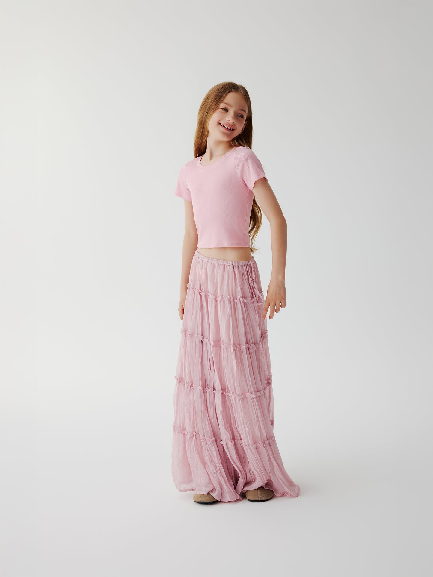 Drift Tiered Maxi Skirt