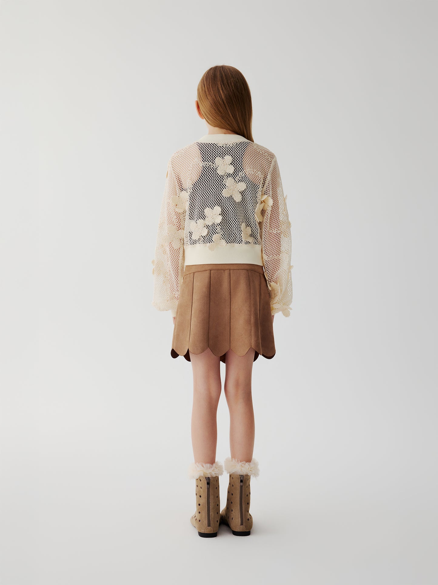 Sienna Bloom Cardigan (Cream)