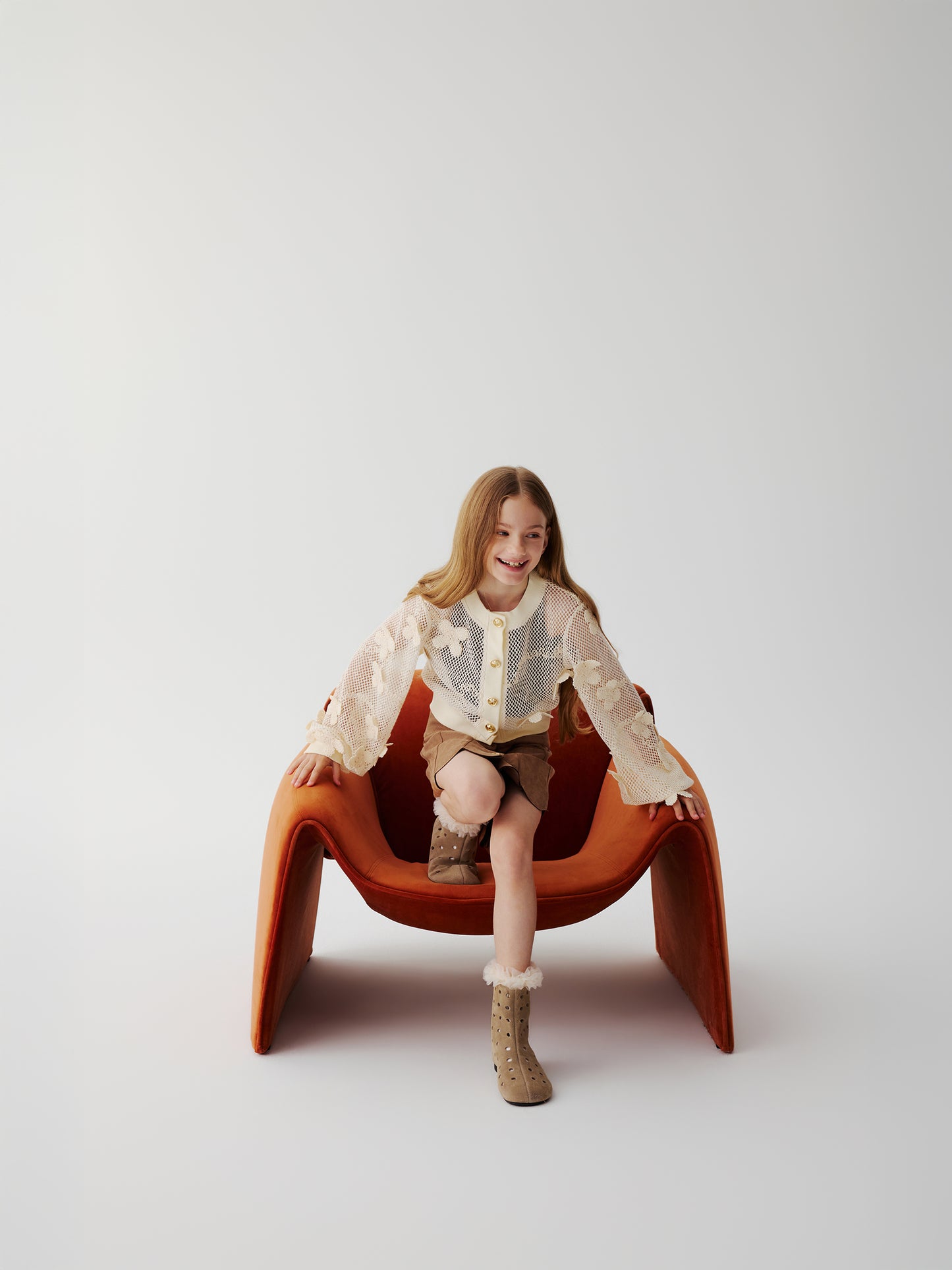 Sienna Bloom Cardigan (Cream)