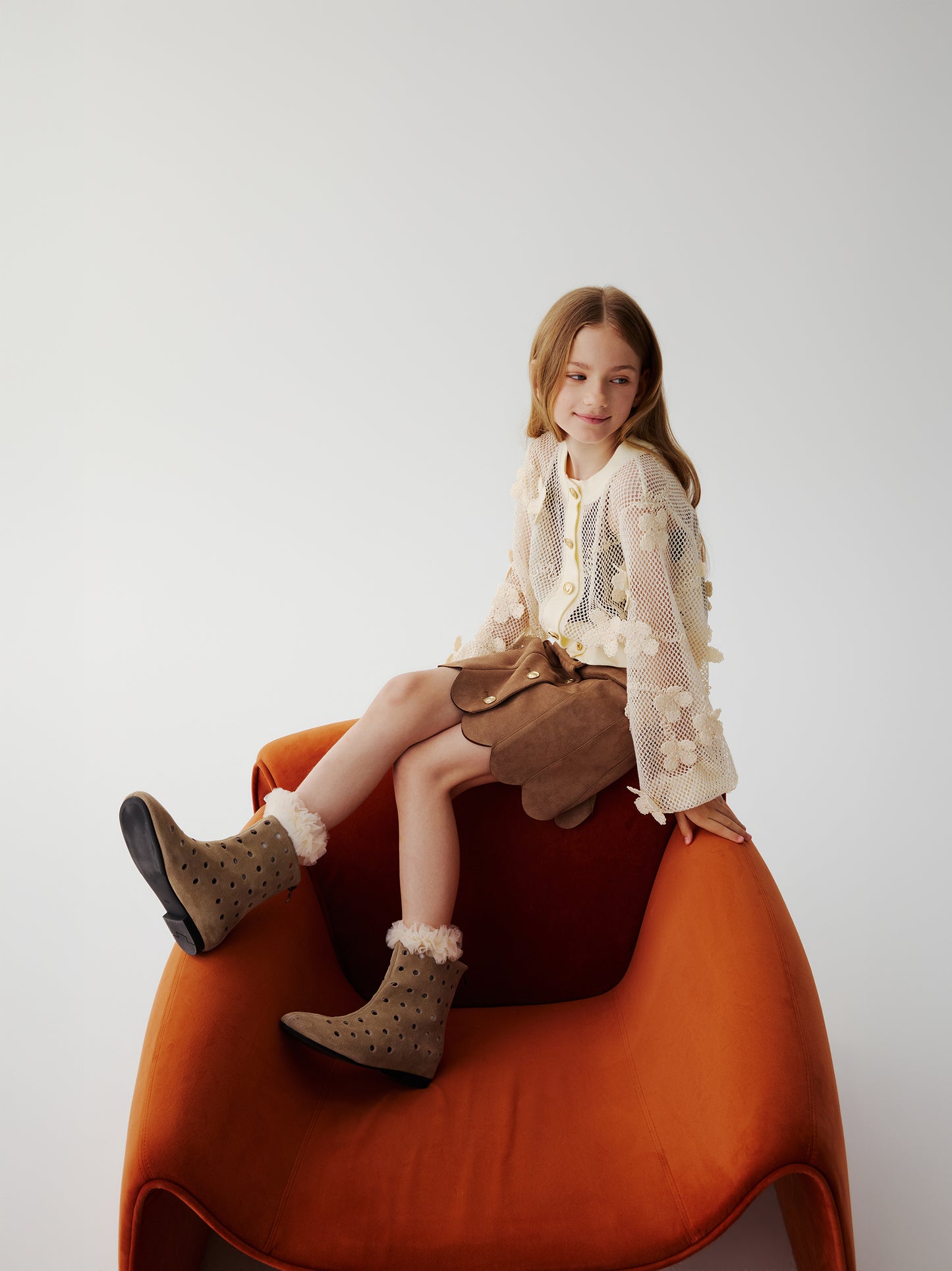 Sienna Bloom Cardigan (Cream)