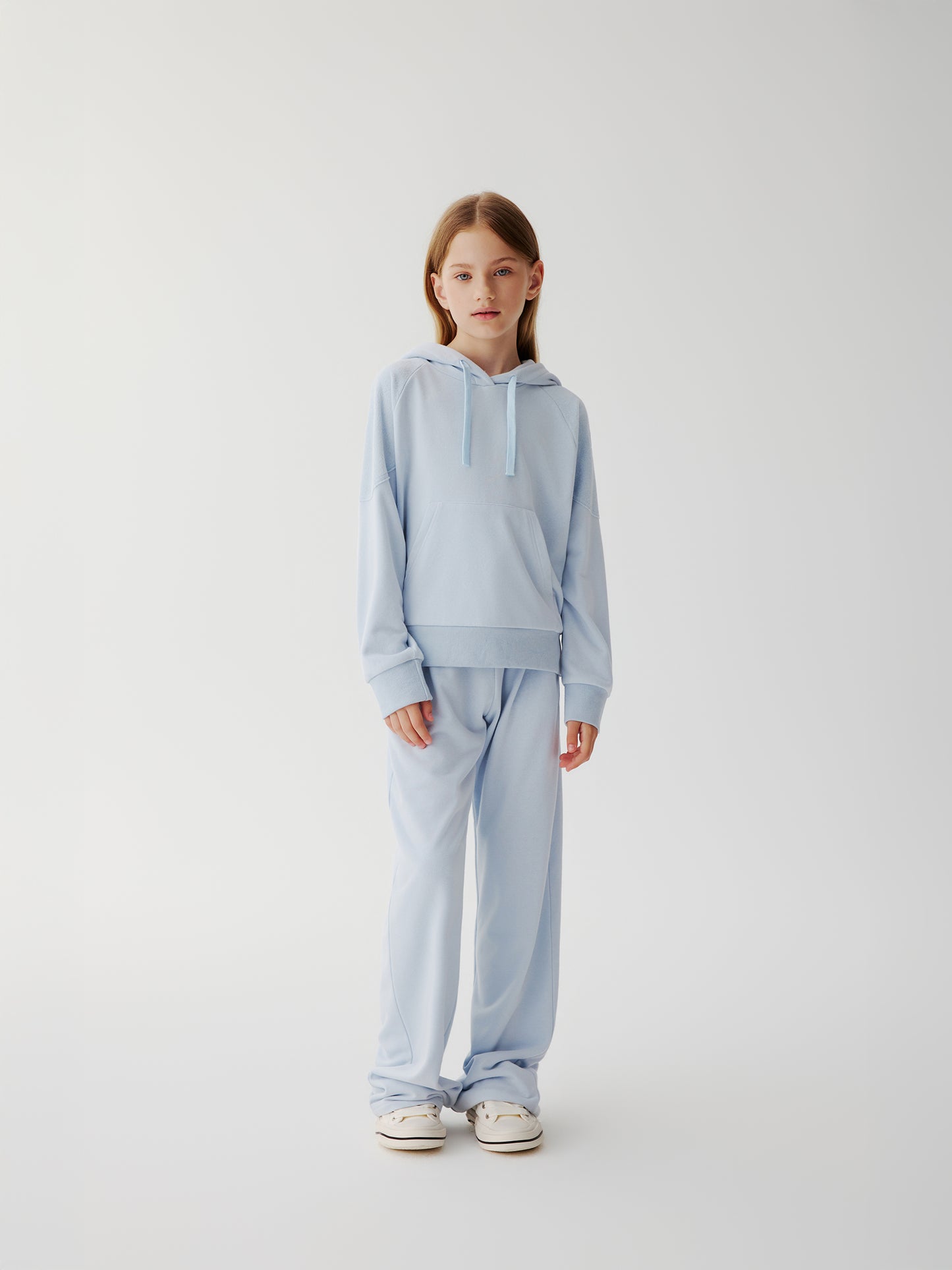 Soda Social towelling TrackSuit Pants (blue)
