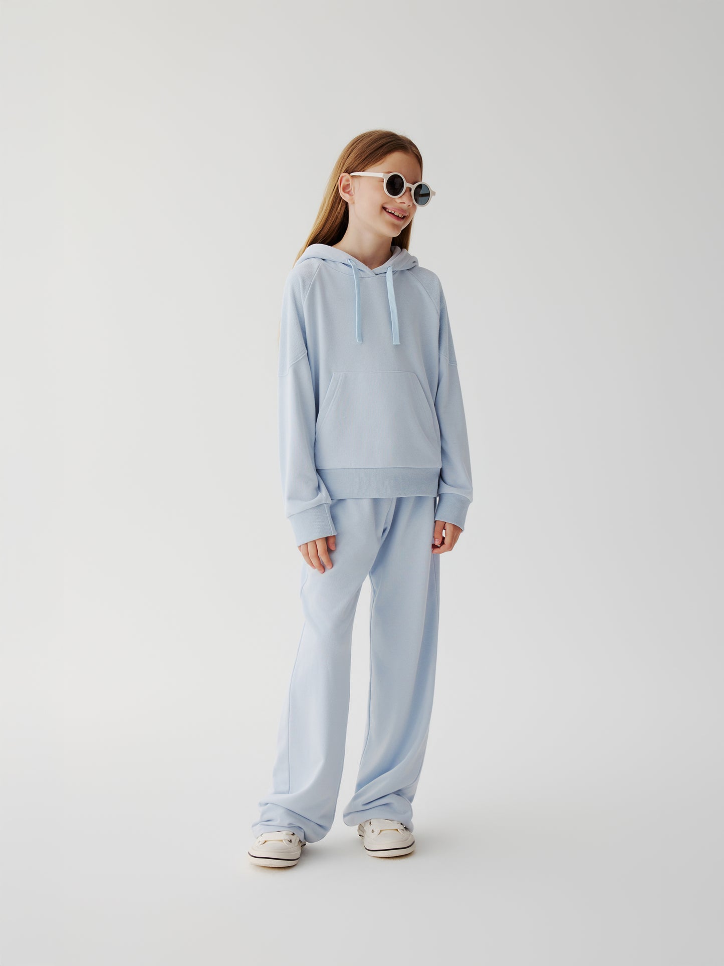 Soda Social towelling TrackSuit Pants (blue)