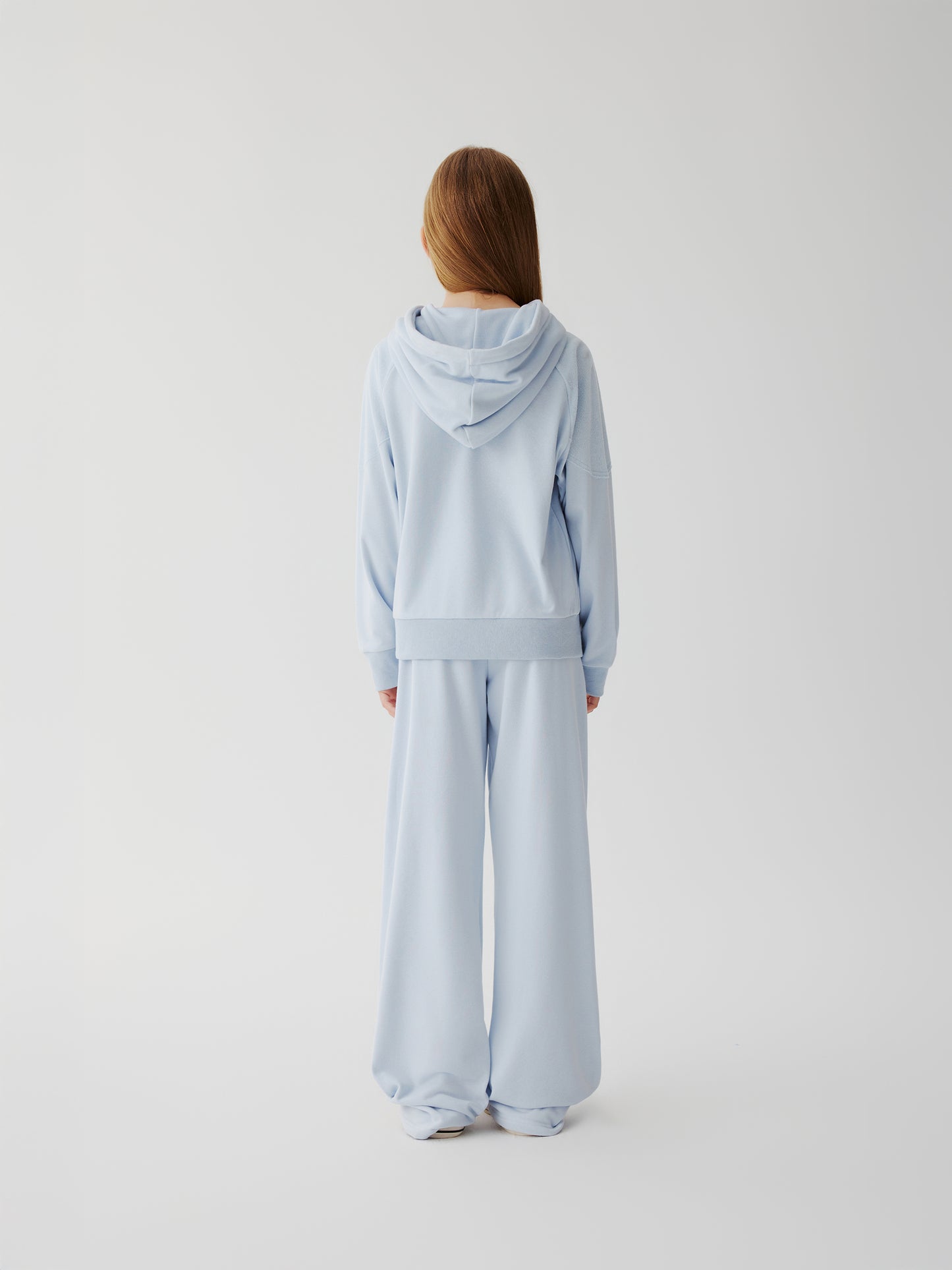 Soda Social towelling TrackSuit Pants (blue)