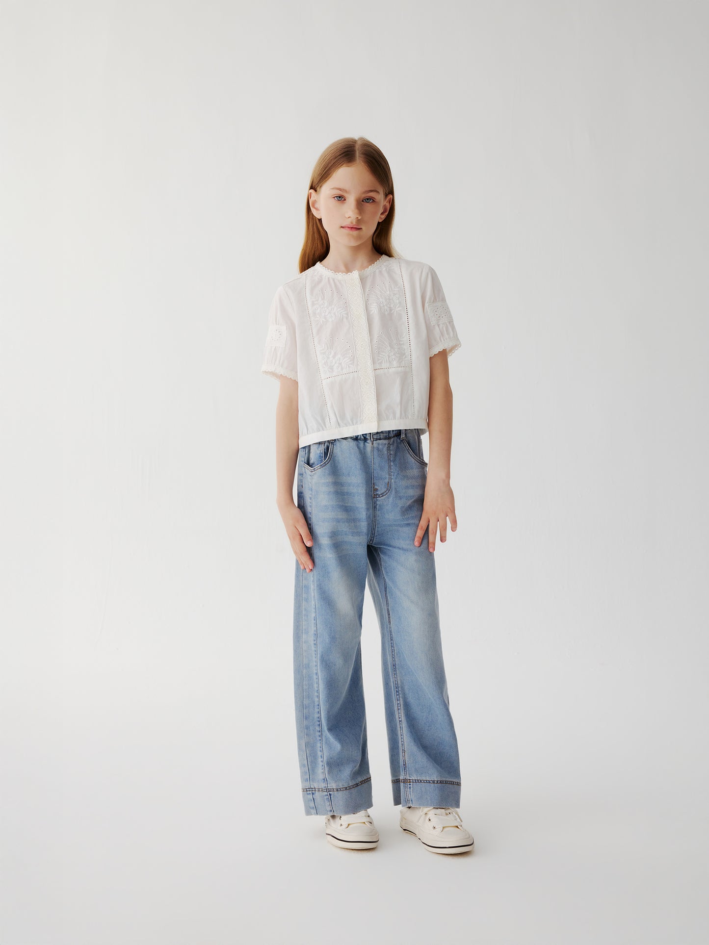 Isabelle Embroidered Top