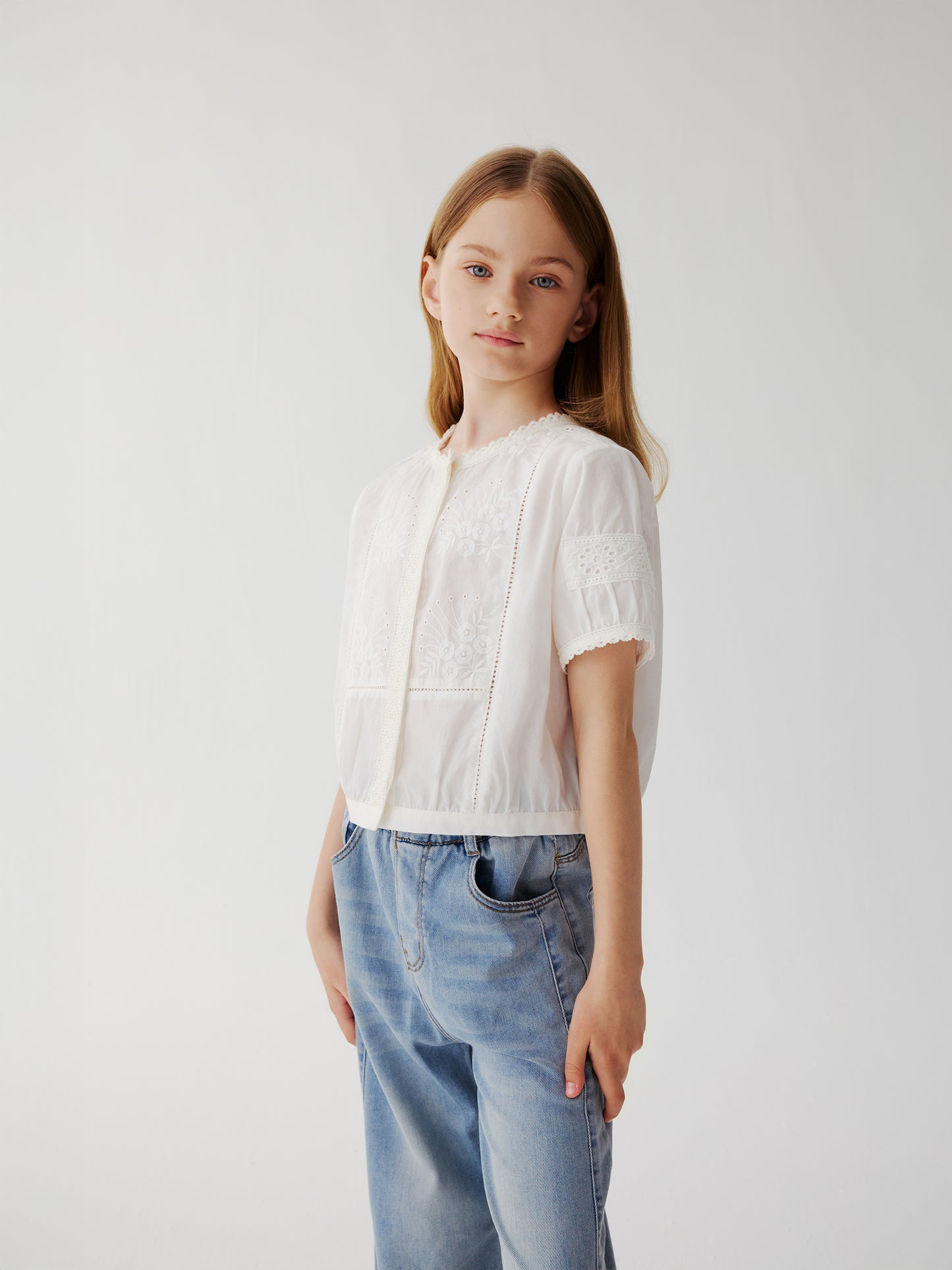 Isabelle Embroidered Top