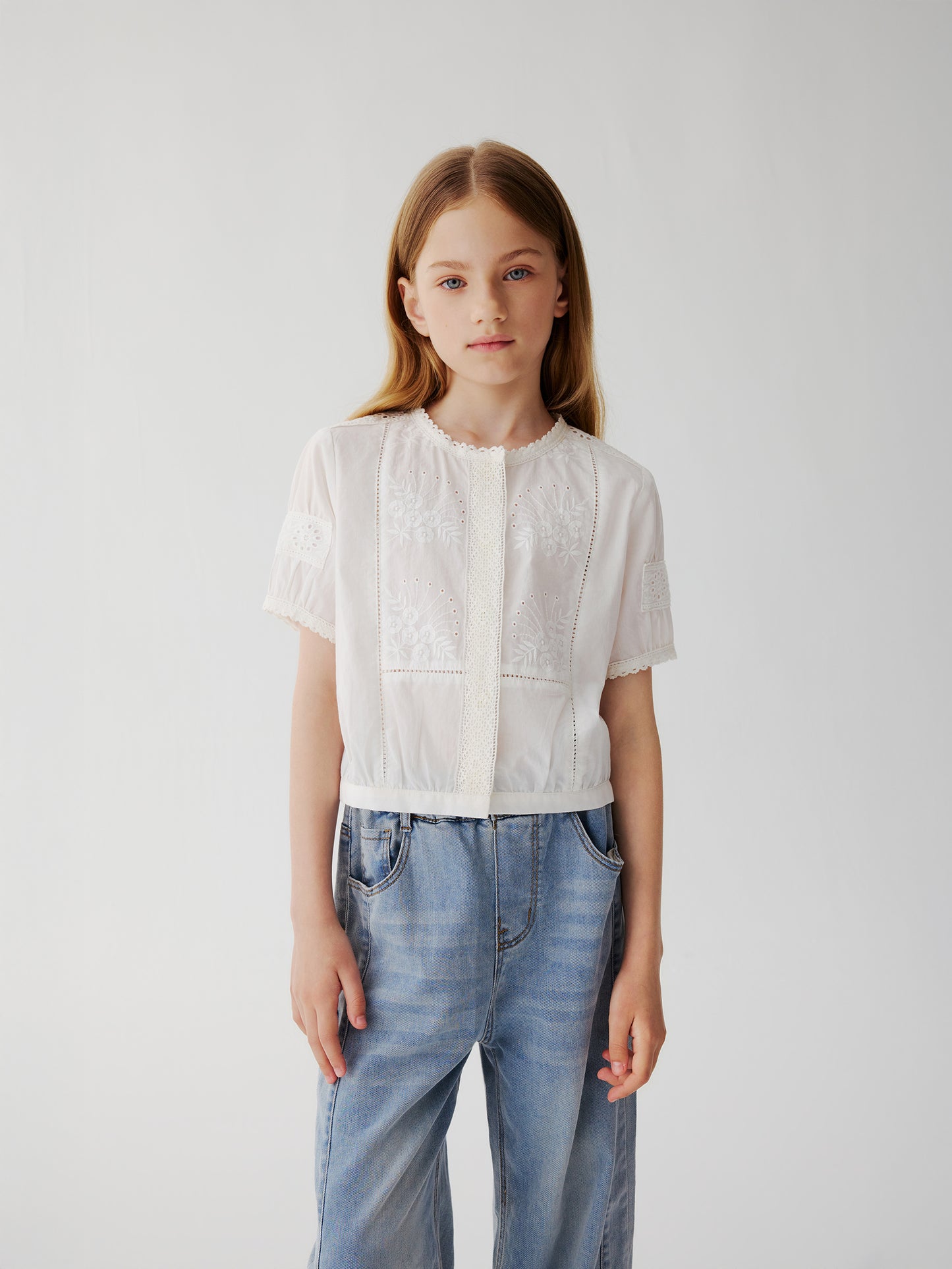 Isabelle Embroidered Top