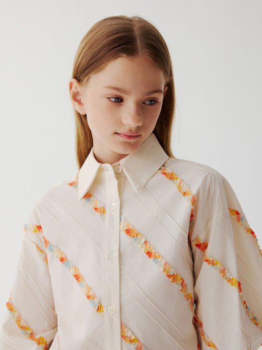Confetti Fringe Shirt