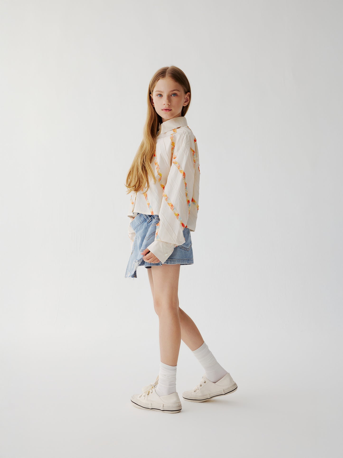 Confetti Fringe Shirt