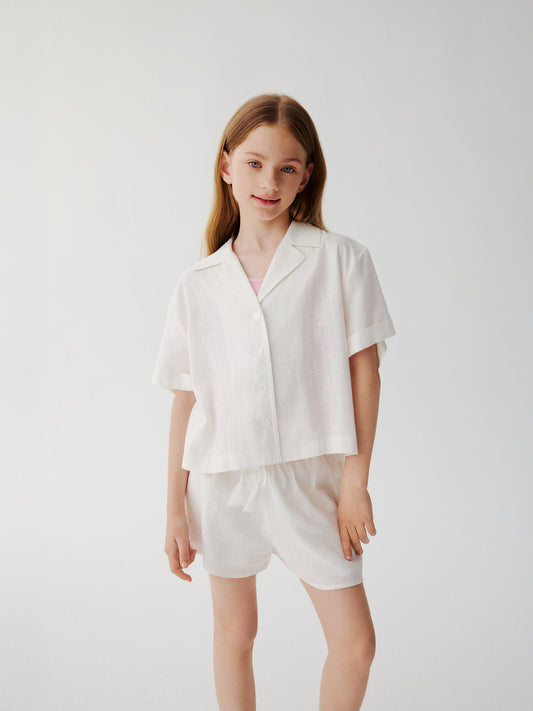 Marina Linen Shirt (White)