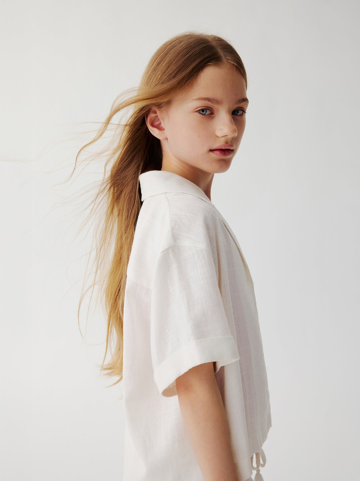 Marina Linen Short (White)