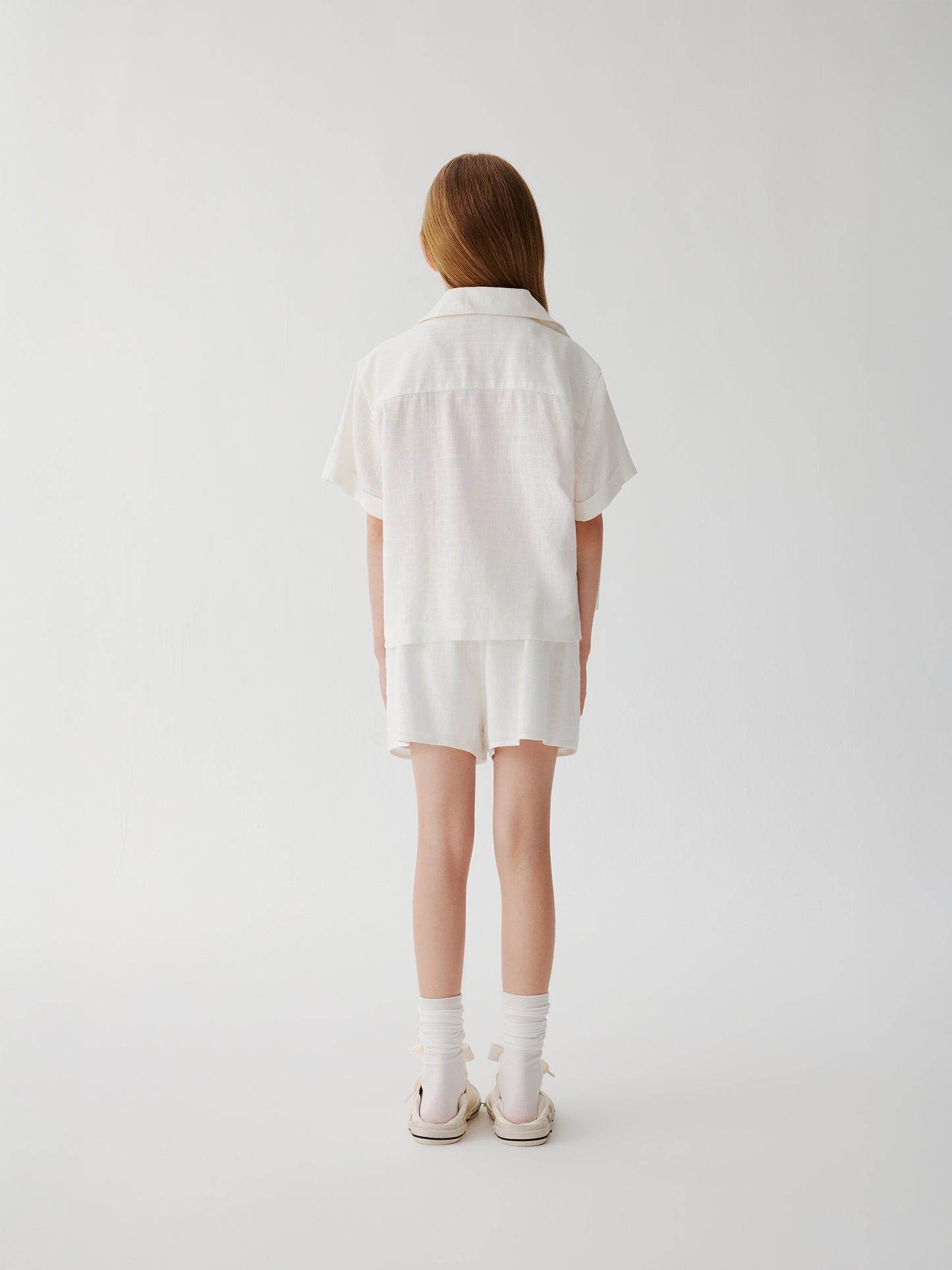 Marina Linen Short (White)