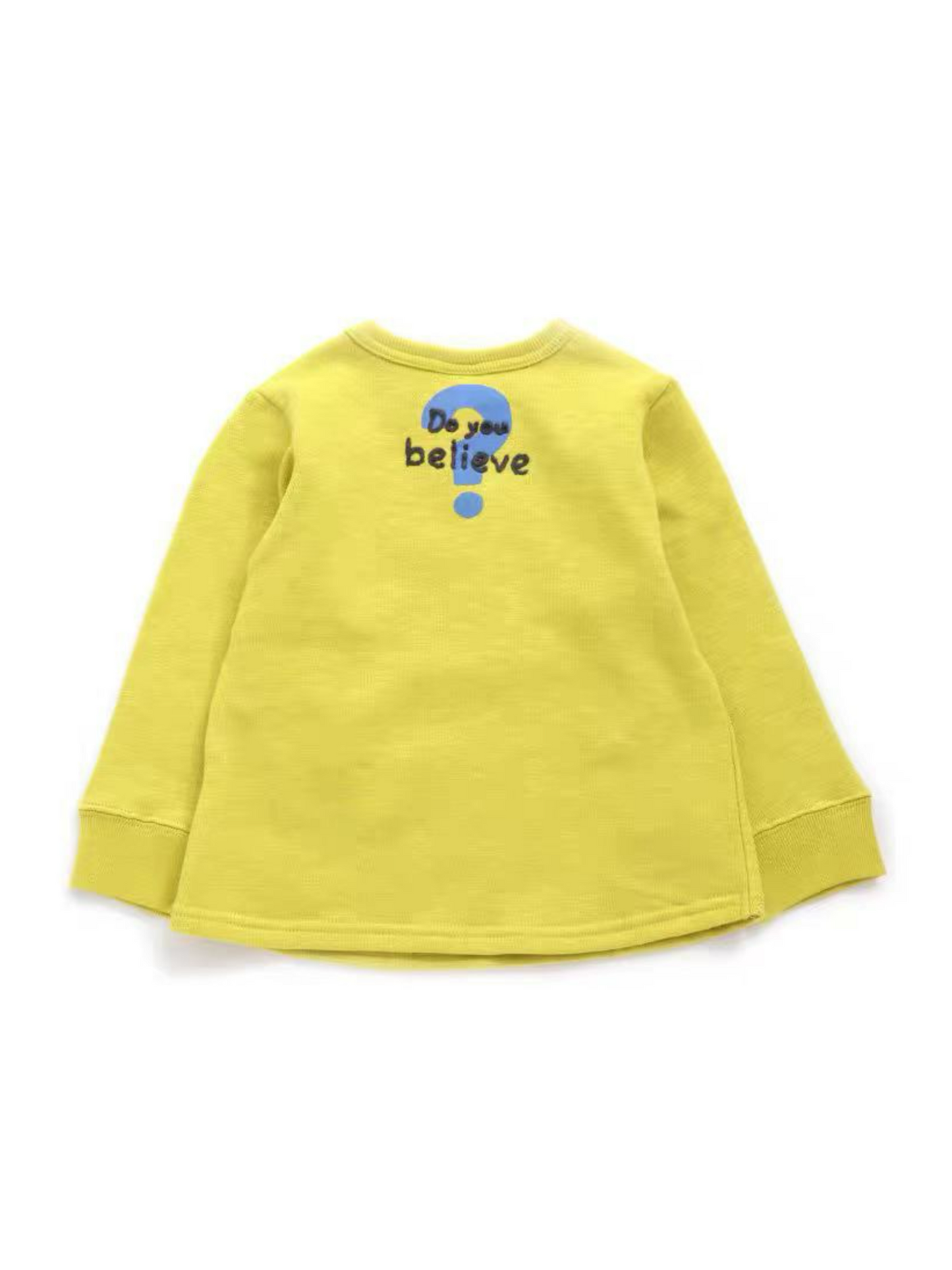Big foot cotton pullover