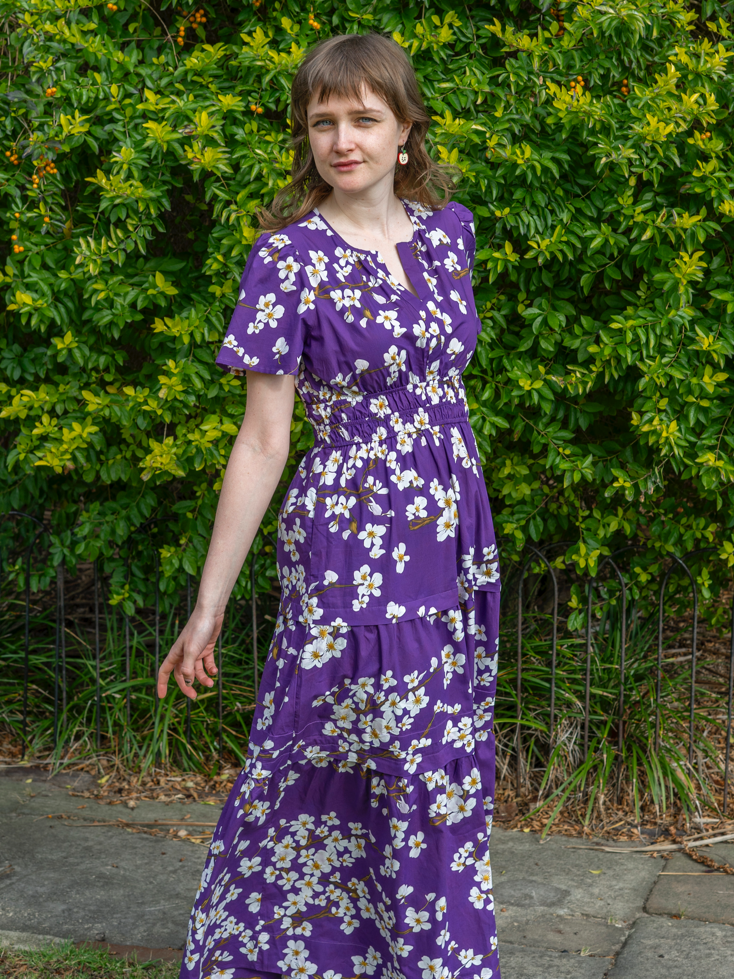 Hanna Dress - Blossom Purple