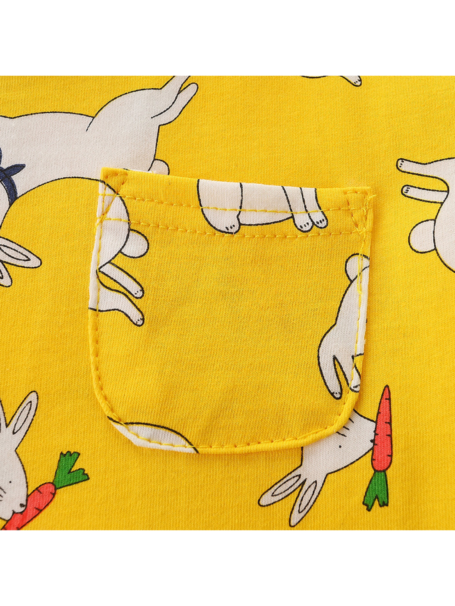 Bunny Yellow Pocket Dress