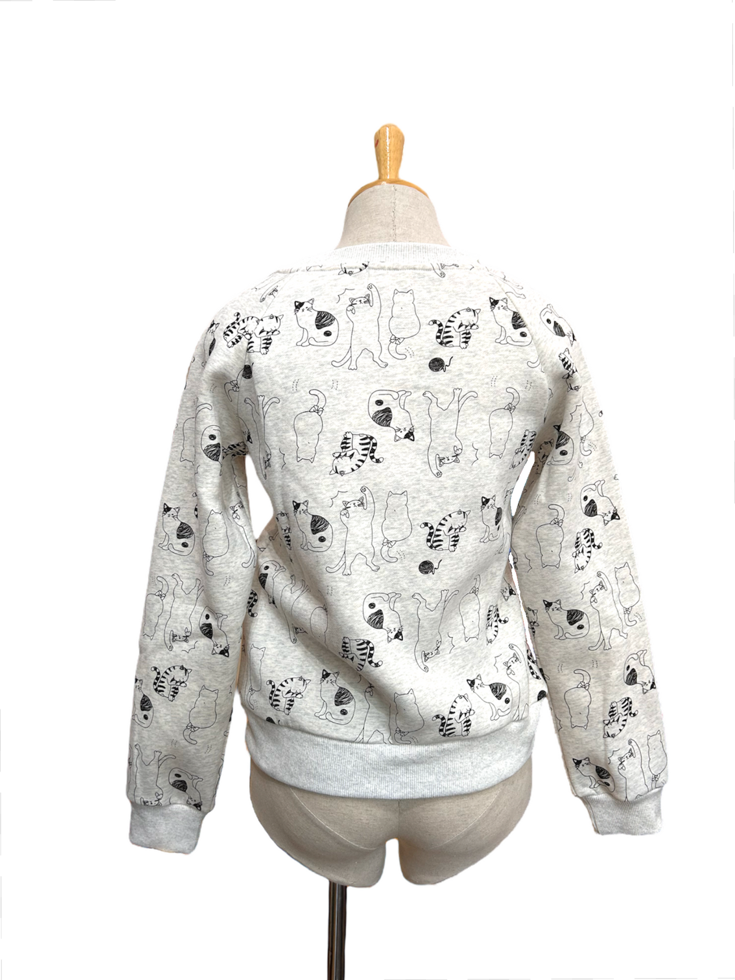 Amanda Sweater - cat (fleece)