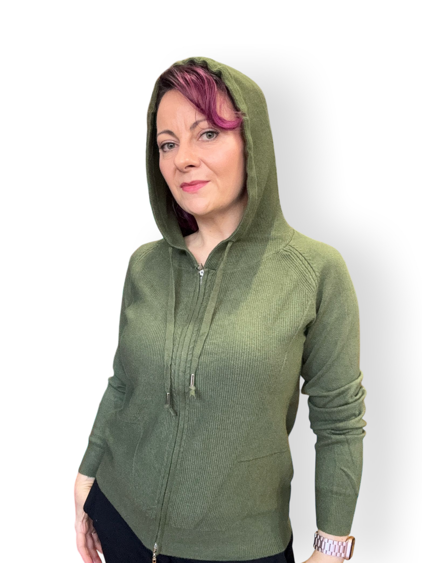 Essential Hooded Knit Sweater (3 Colours Available)
