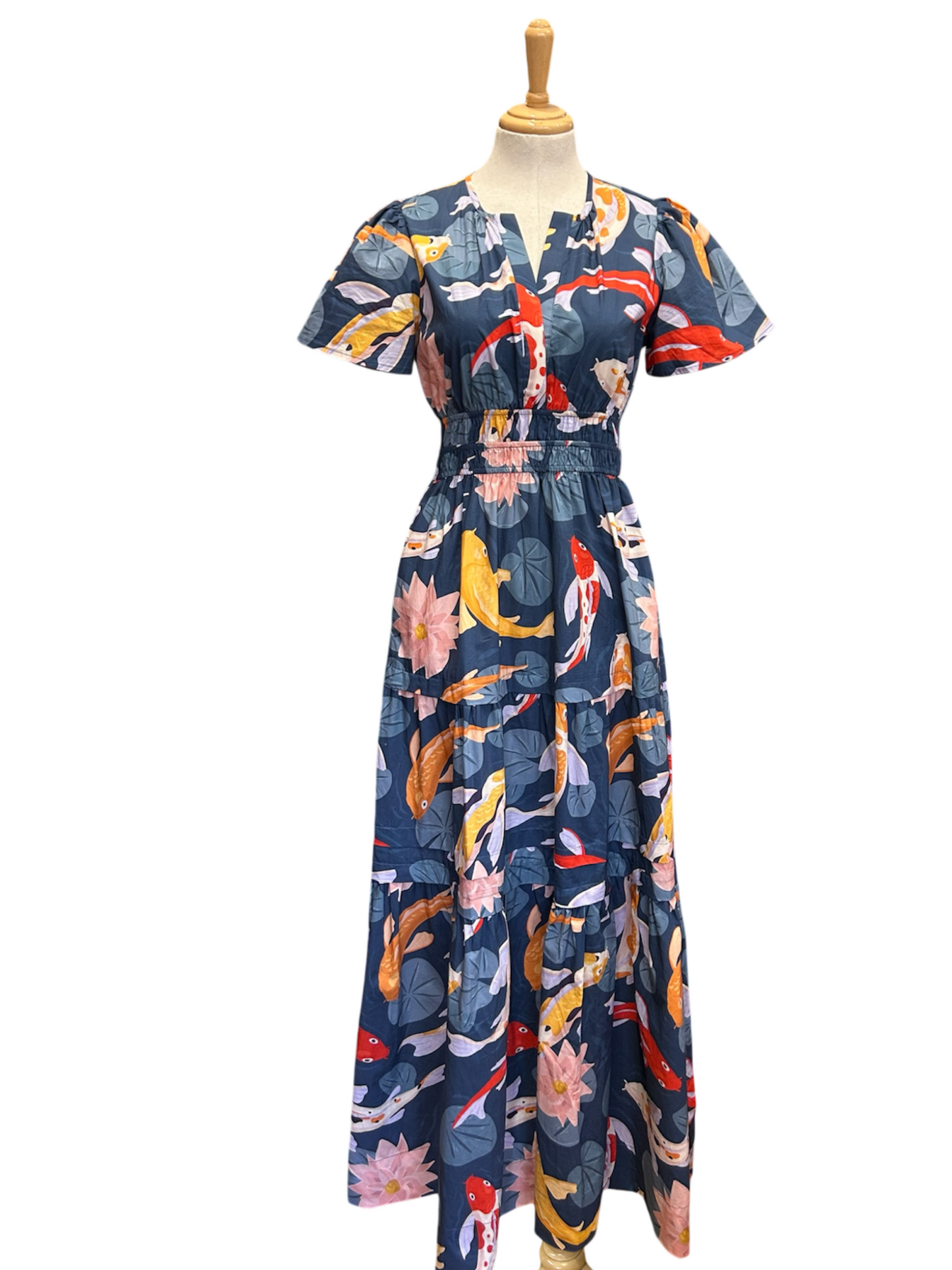 Hanna Dress - Koi Pond