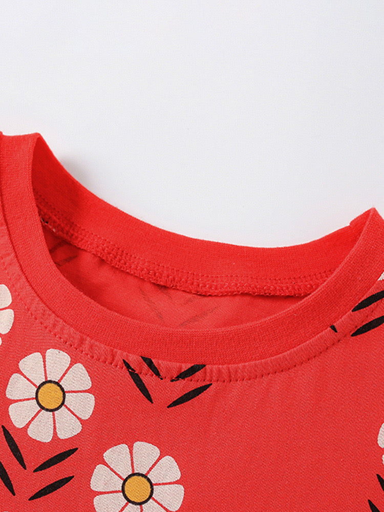 Daisy Red Dress