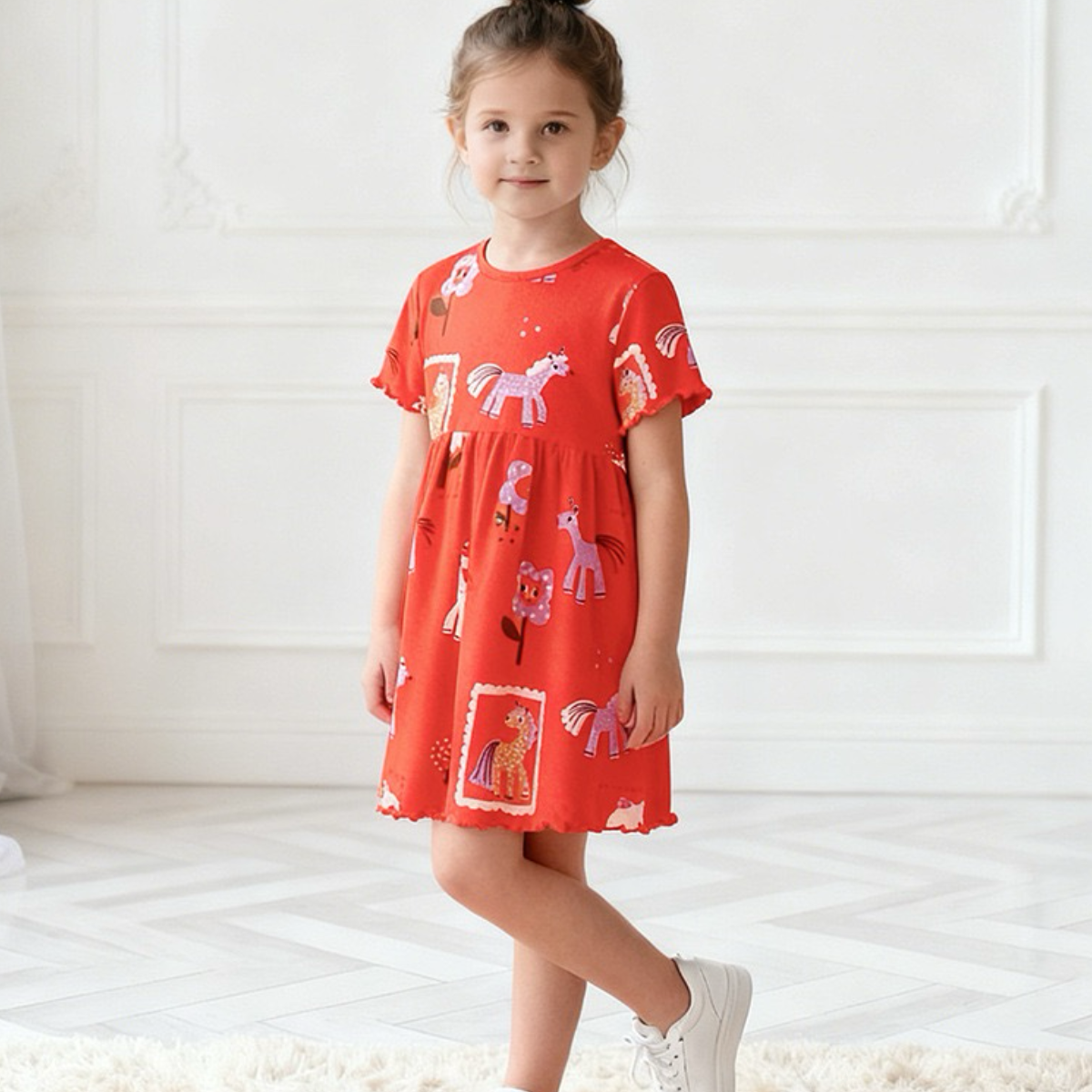 Playful Pony Storybook Dress