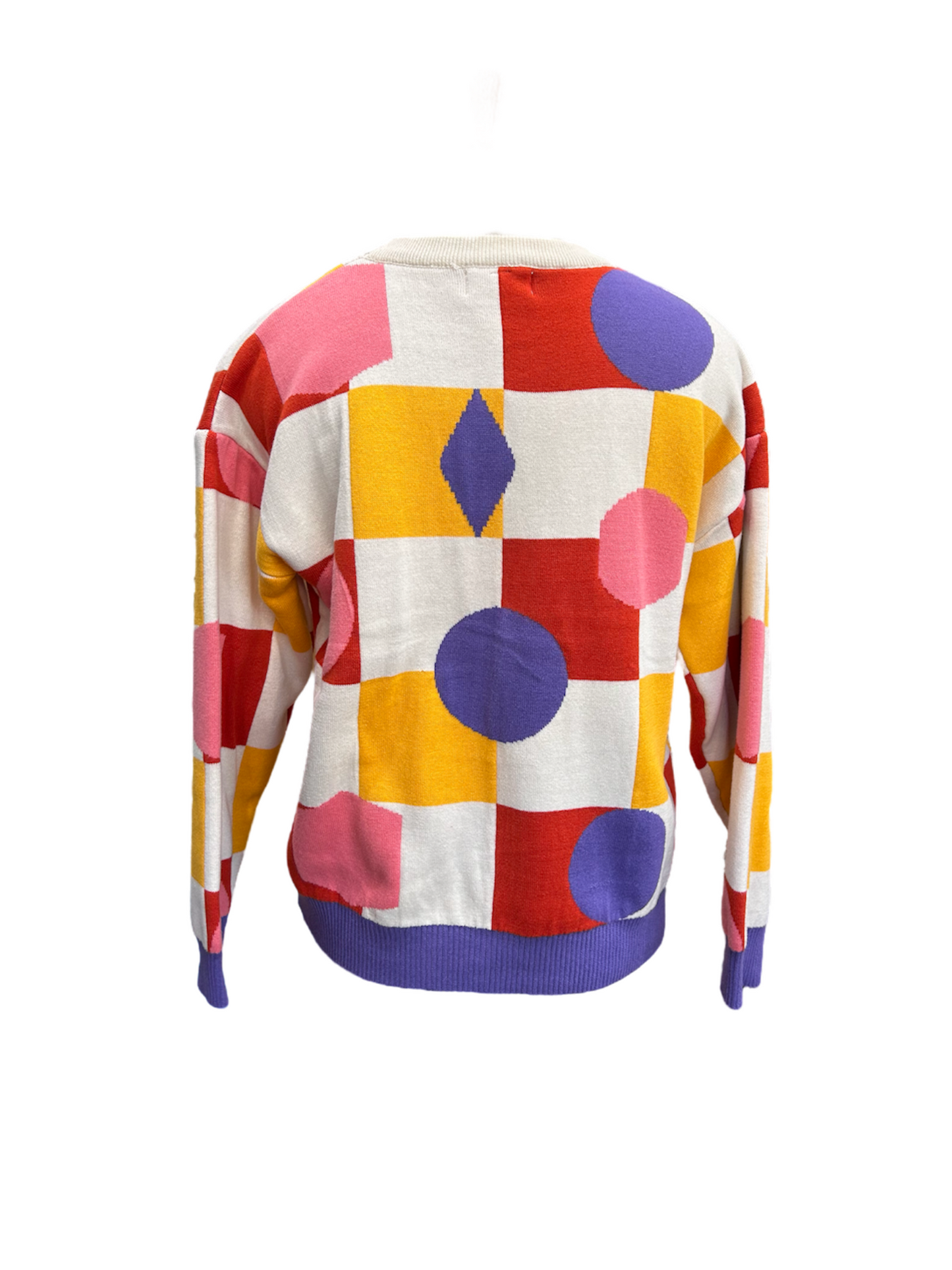 Colourful shape pullover