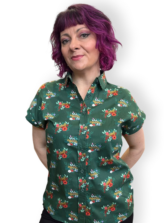 Essential collar shirt - Wildflower