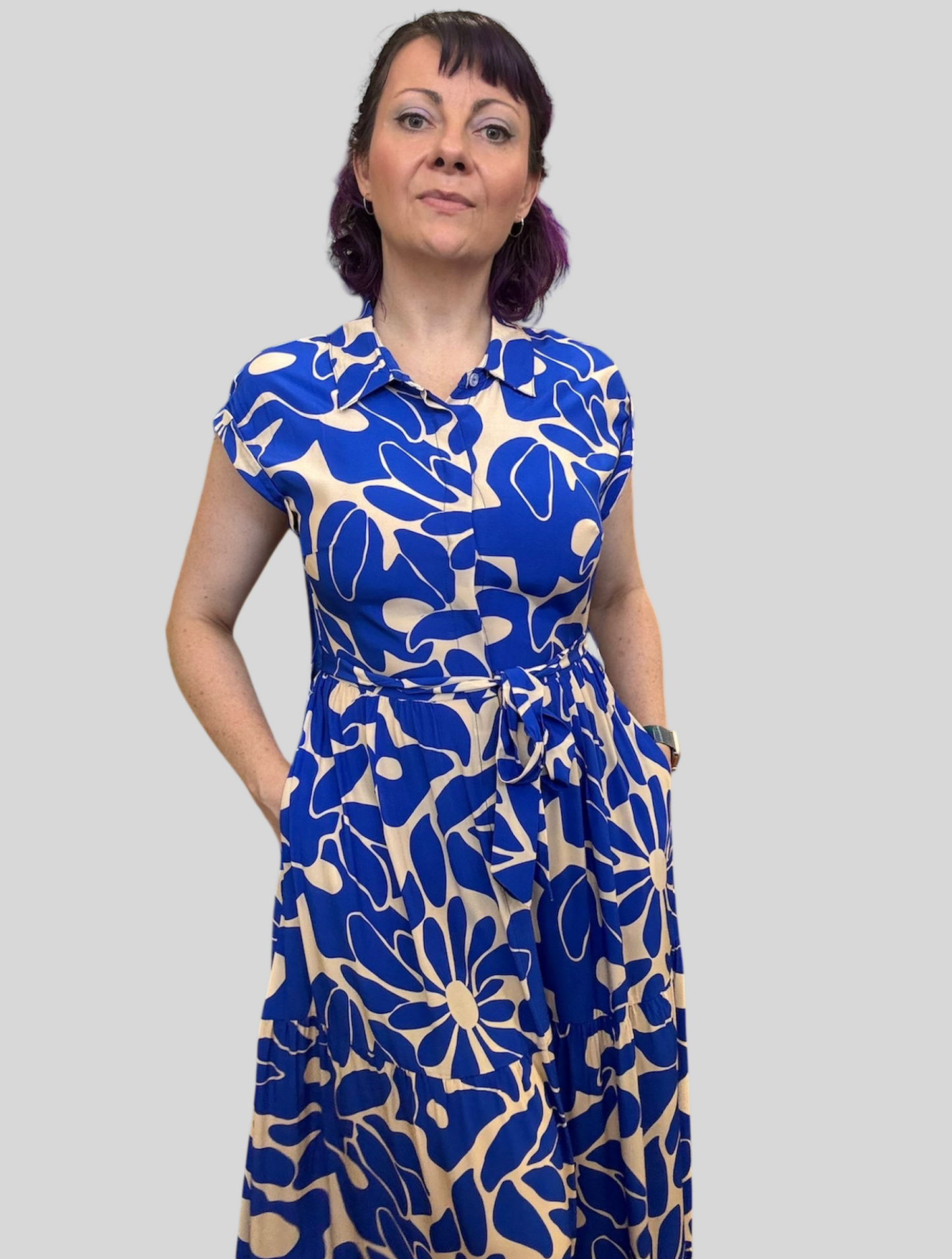 Marley Dress - Greek Floral