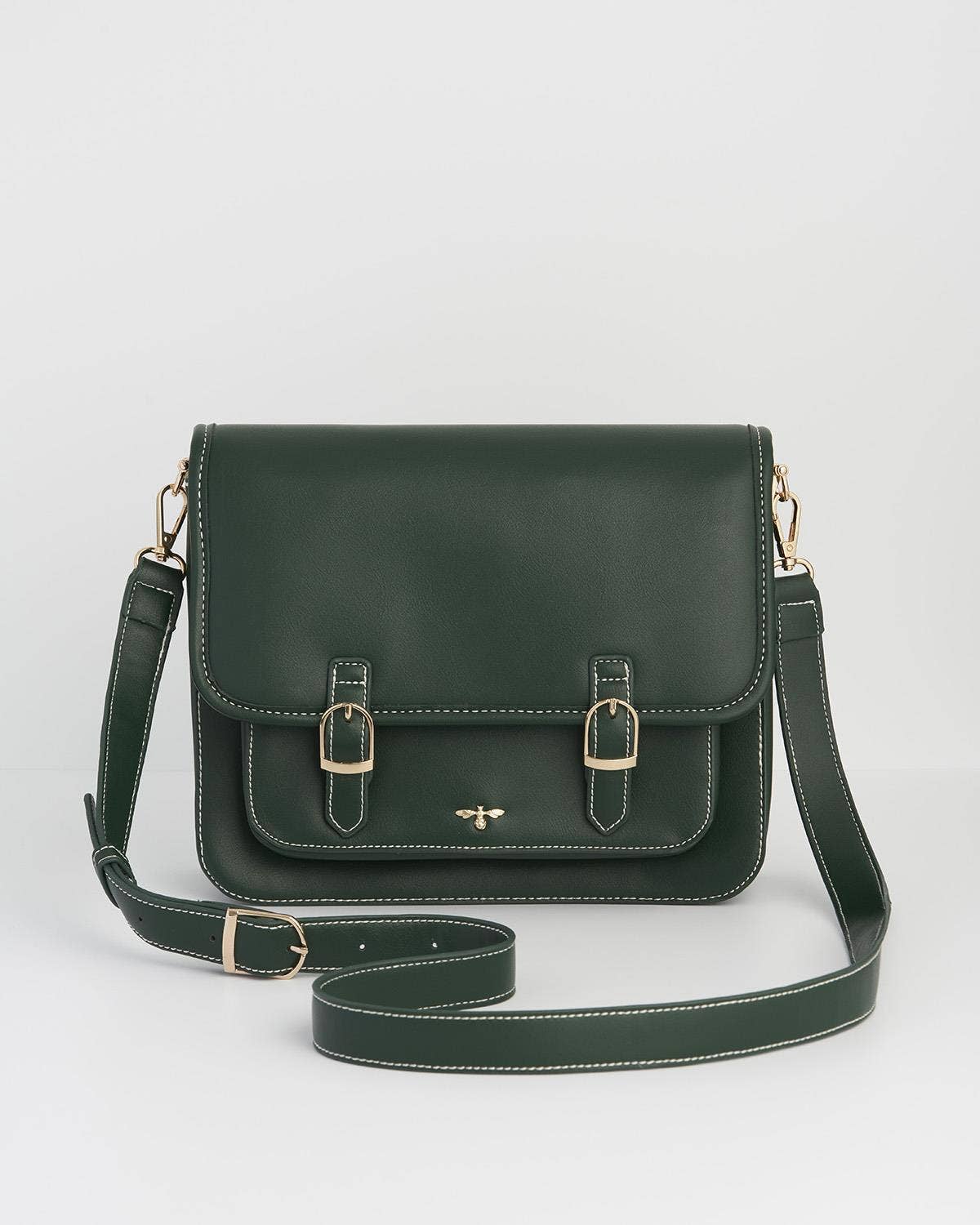 FABLE Into the Woods Green Satchel