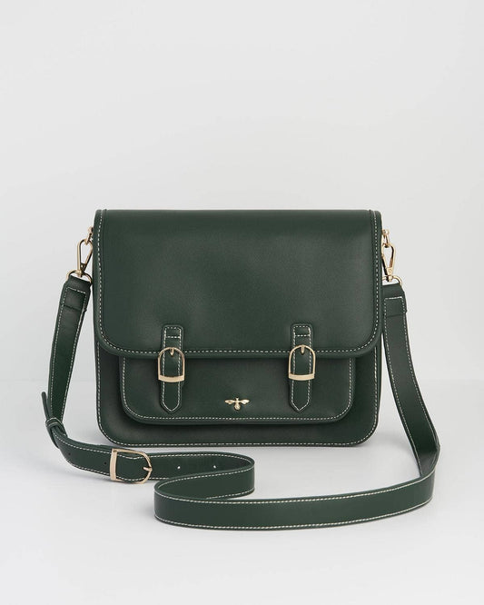 FABLE Into the Woods Green Satchel