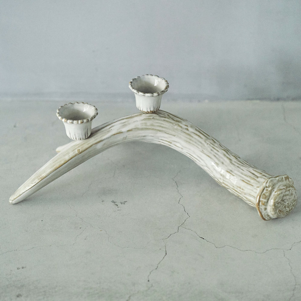 Ceramic Deer Antler Candle holder