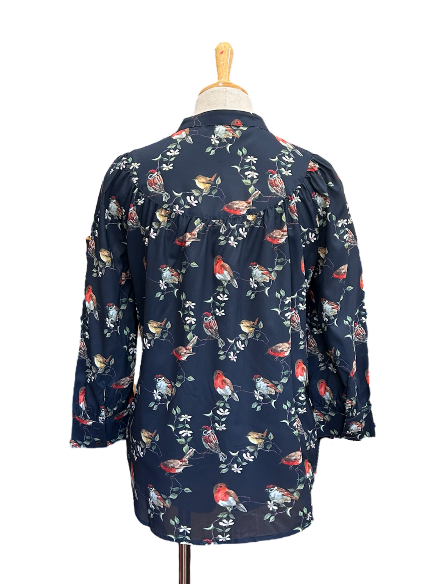 Mystic Garden Top - Bird black